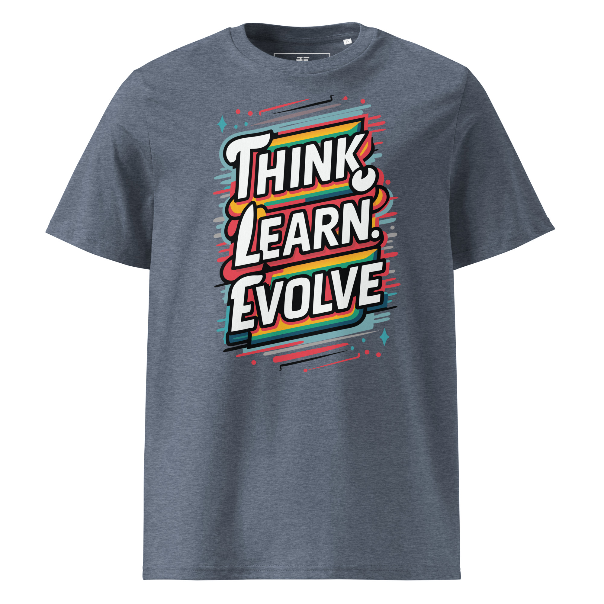 Evolve Unisex organic cotton t-shirt
