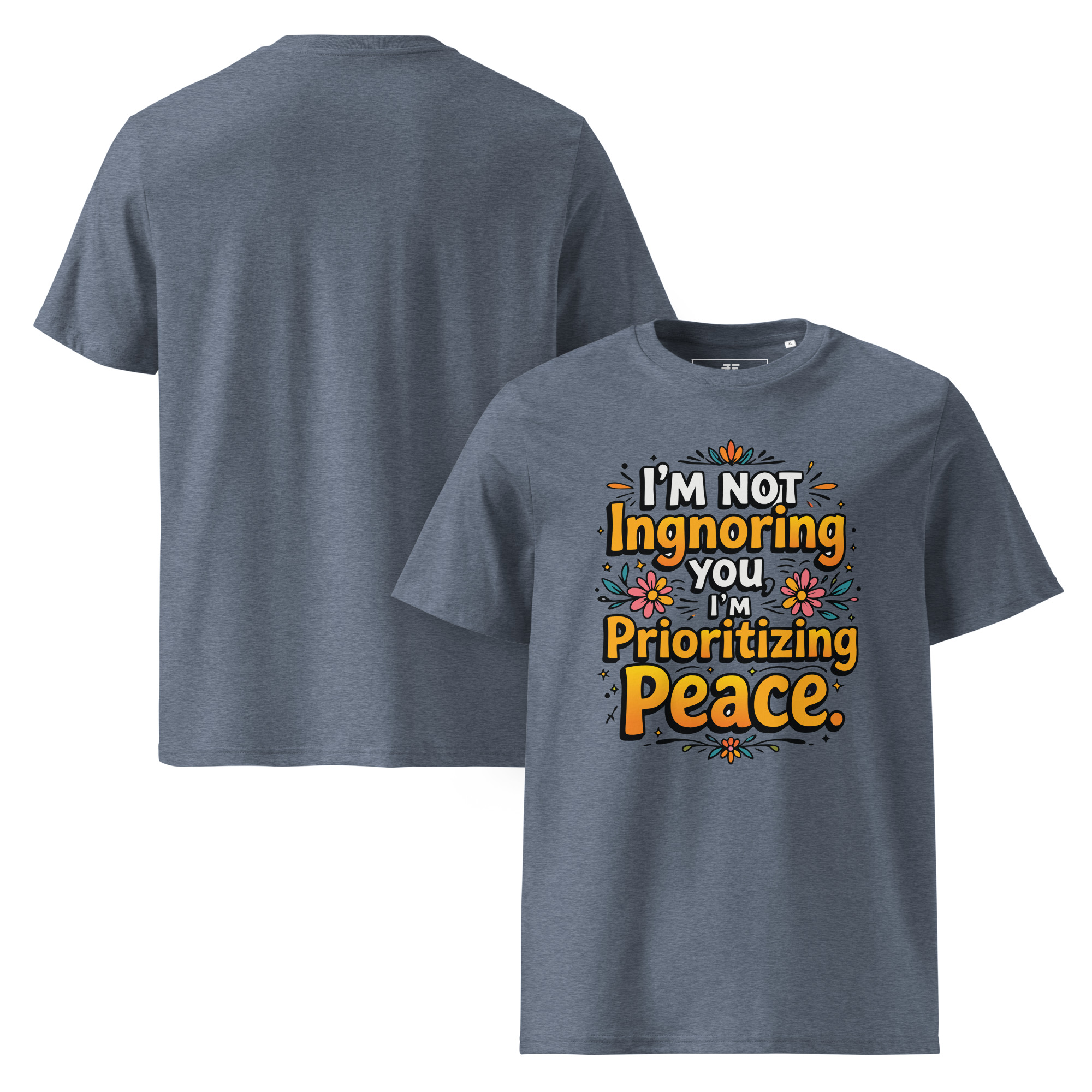 Priorities Unisex organic cotton t-shirt