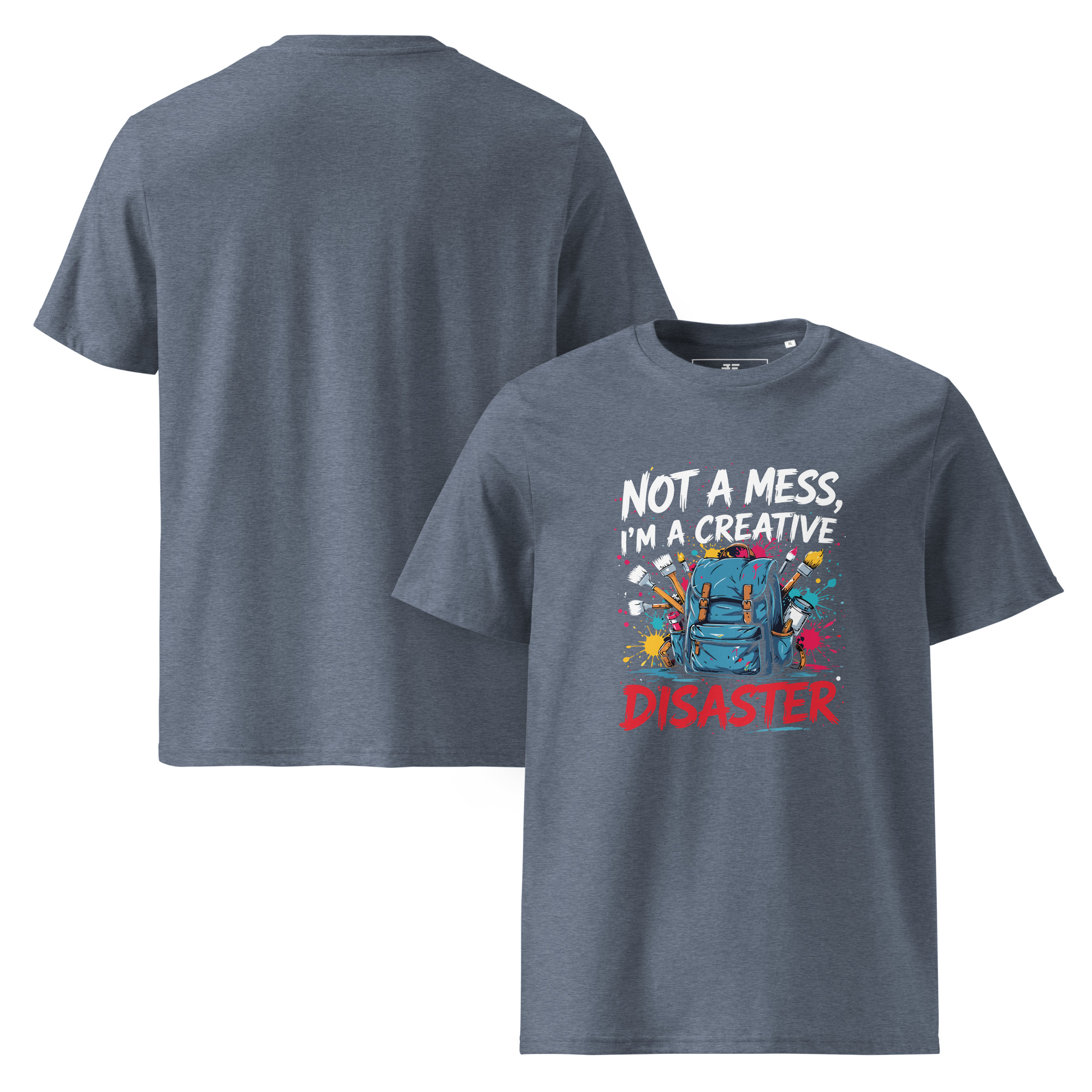 Creative Mess Unisex organic cotton t-shirt
