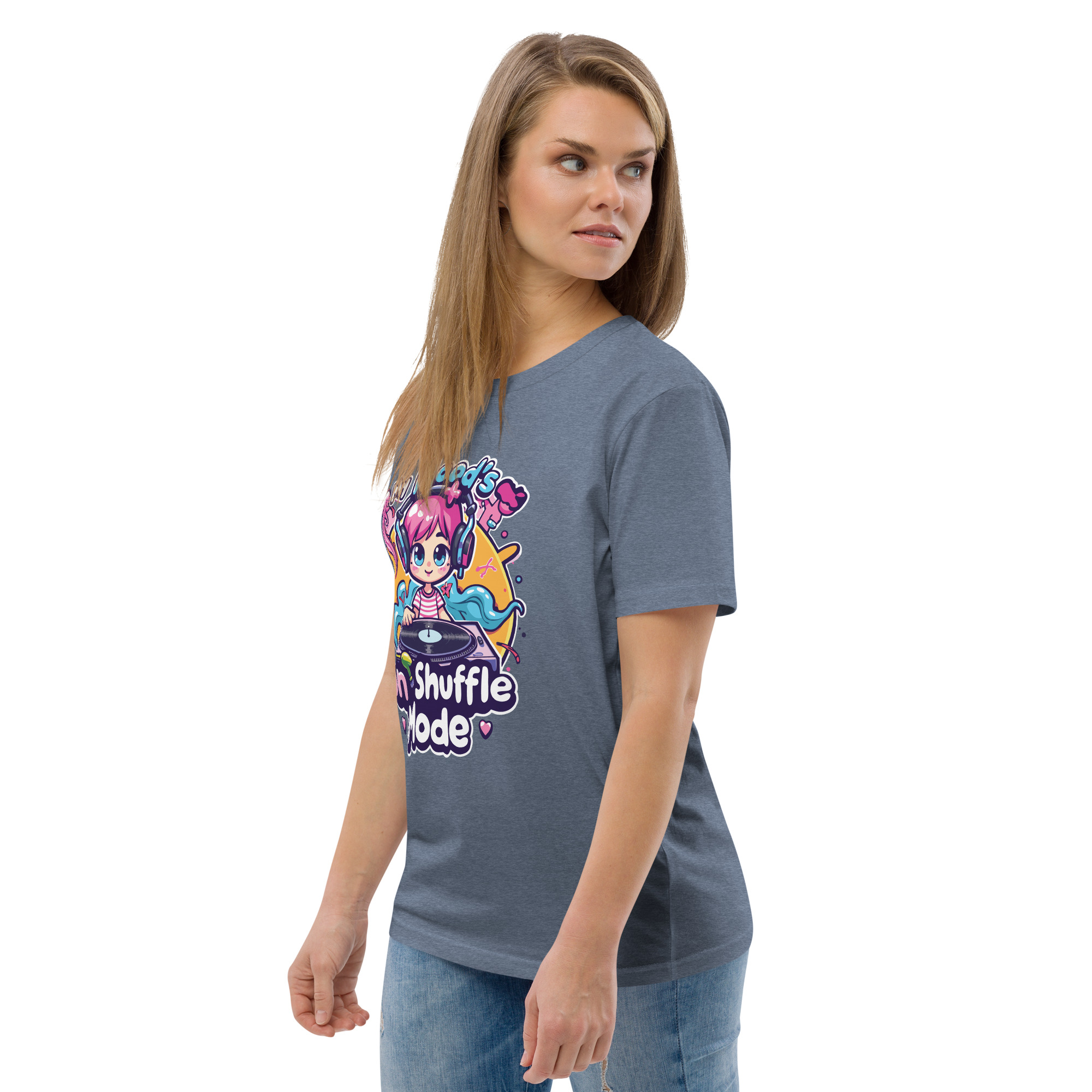 Mood Shuffle Unisex organic cotton t-shirt