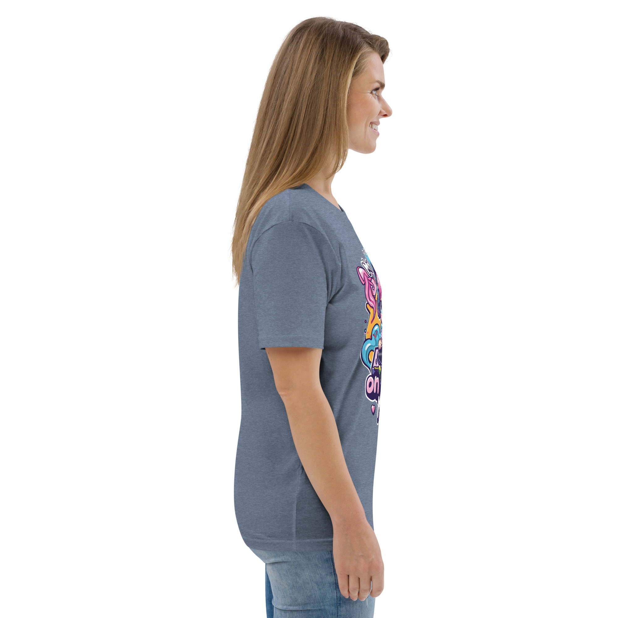 Mood Shuffle Unisex organic cotton t-shirt