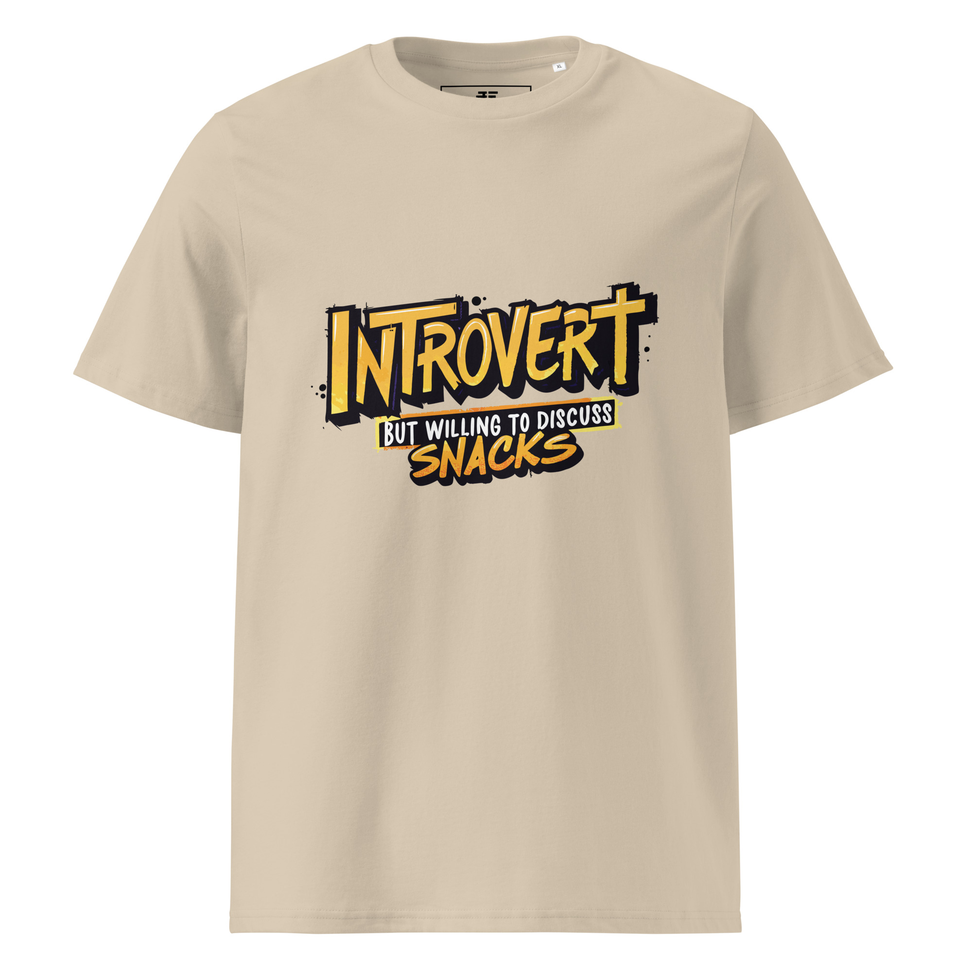 Introvert Unisex organic cotton t-shirt