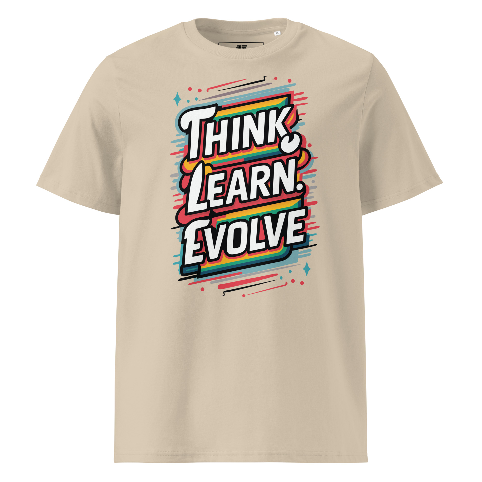 Evolve Unisex organic cotton t-shirt