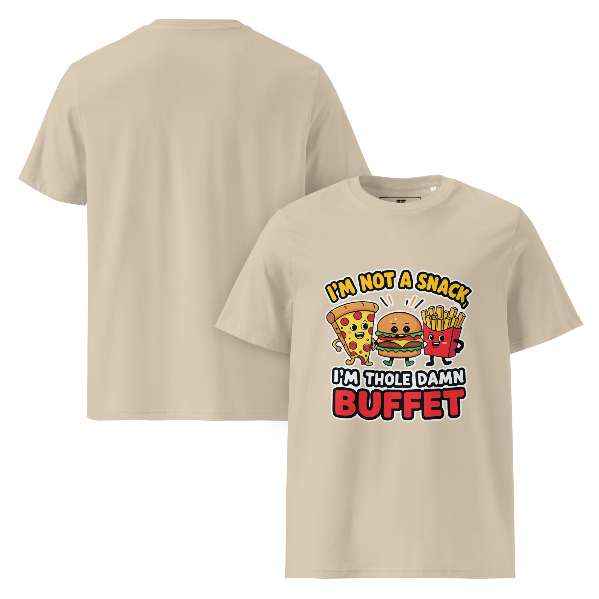 unisex-organic-cotton-t-shirt-desert-dust-front-and-back-6873721354f4d.jpg Whole Buffet Unisex organic cotton t-shirt