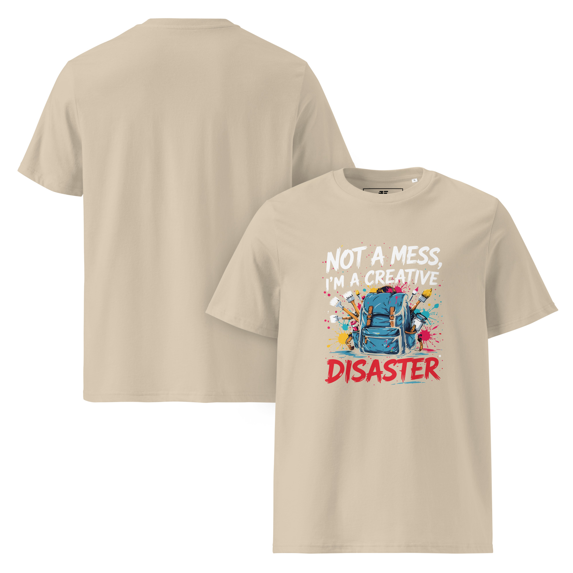 Creative Mess Unisex organic cotton t-shirt