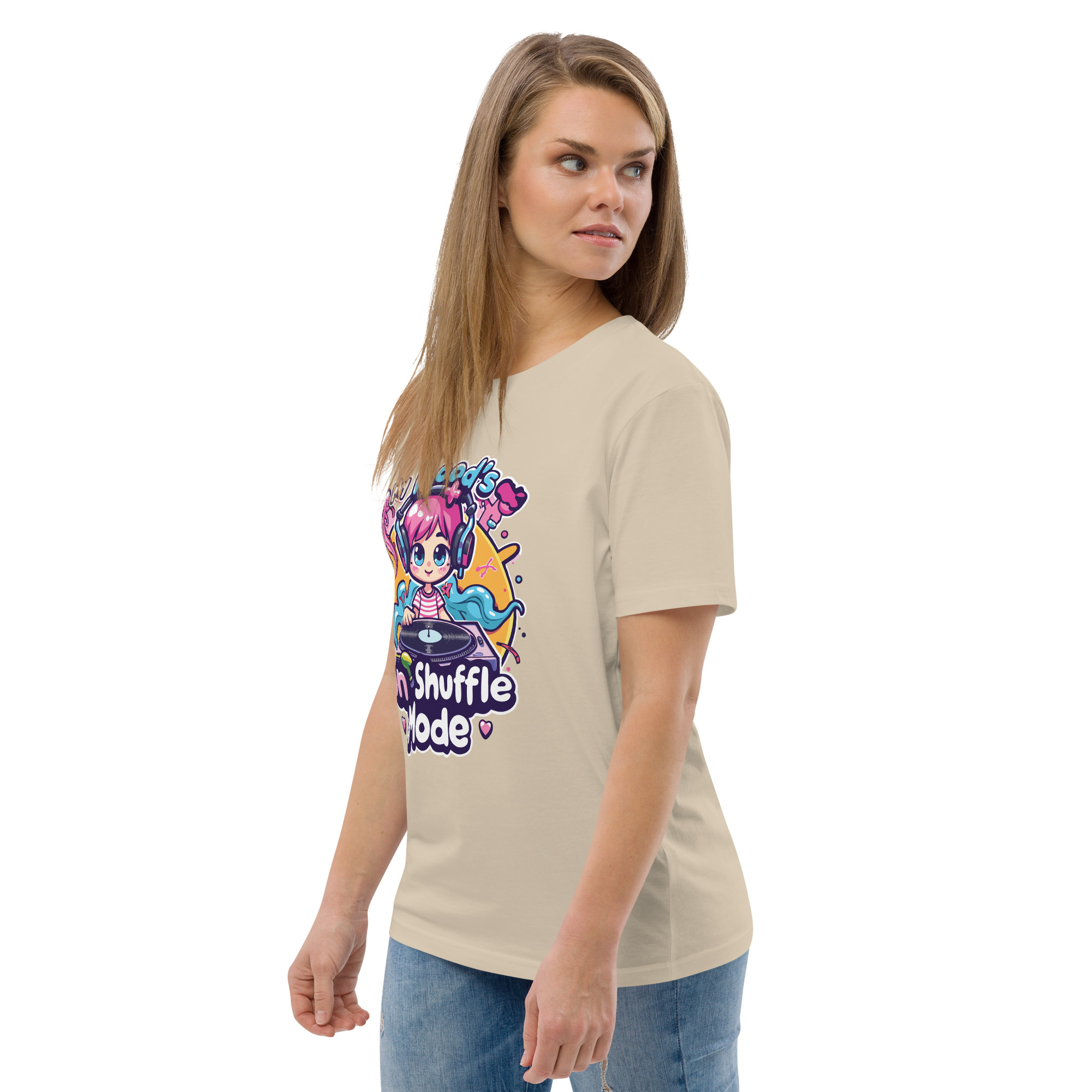 Mood Shuffle Unisex organic cotton t-shirt