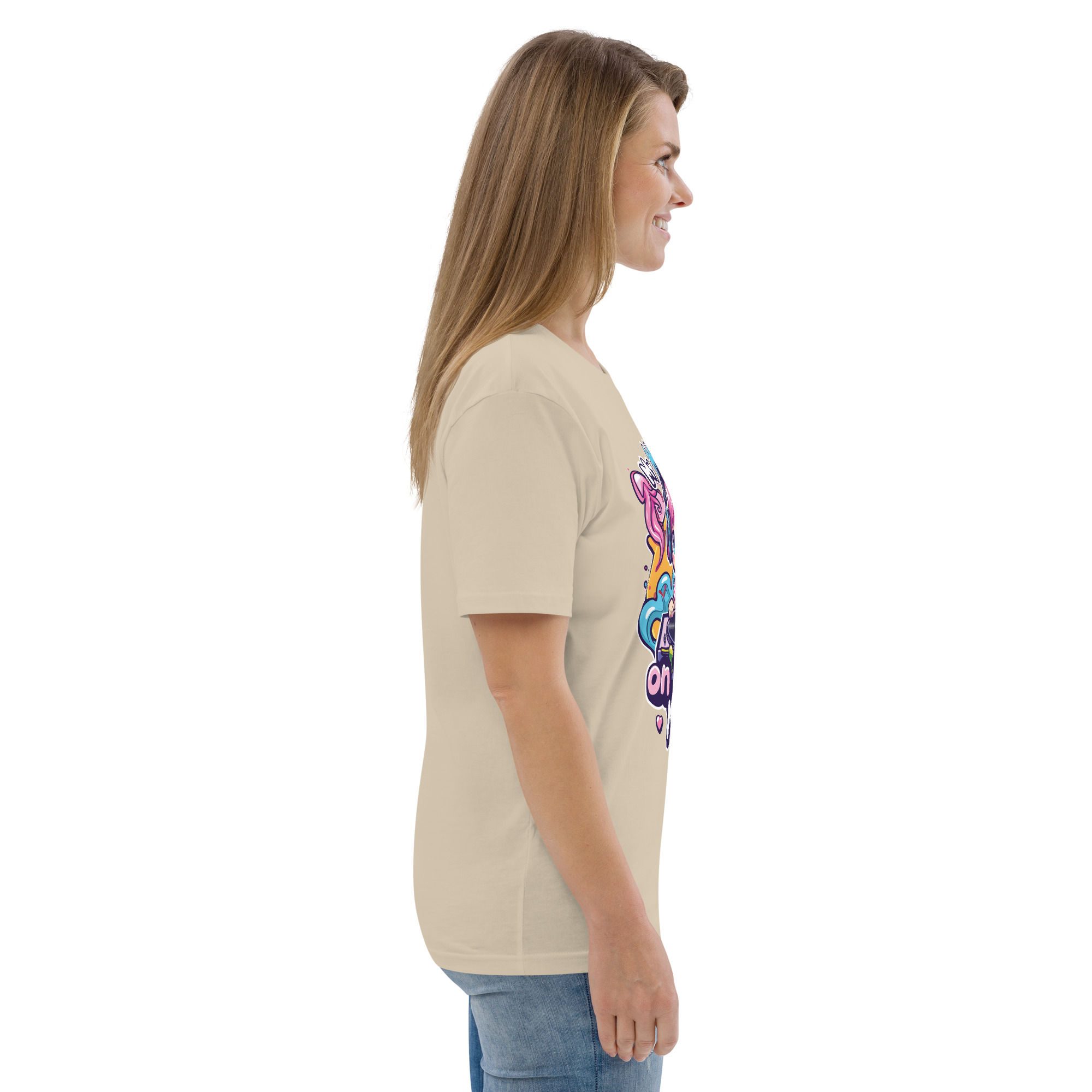 Mood Shuffle Unisex organic cotton t-shirt
