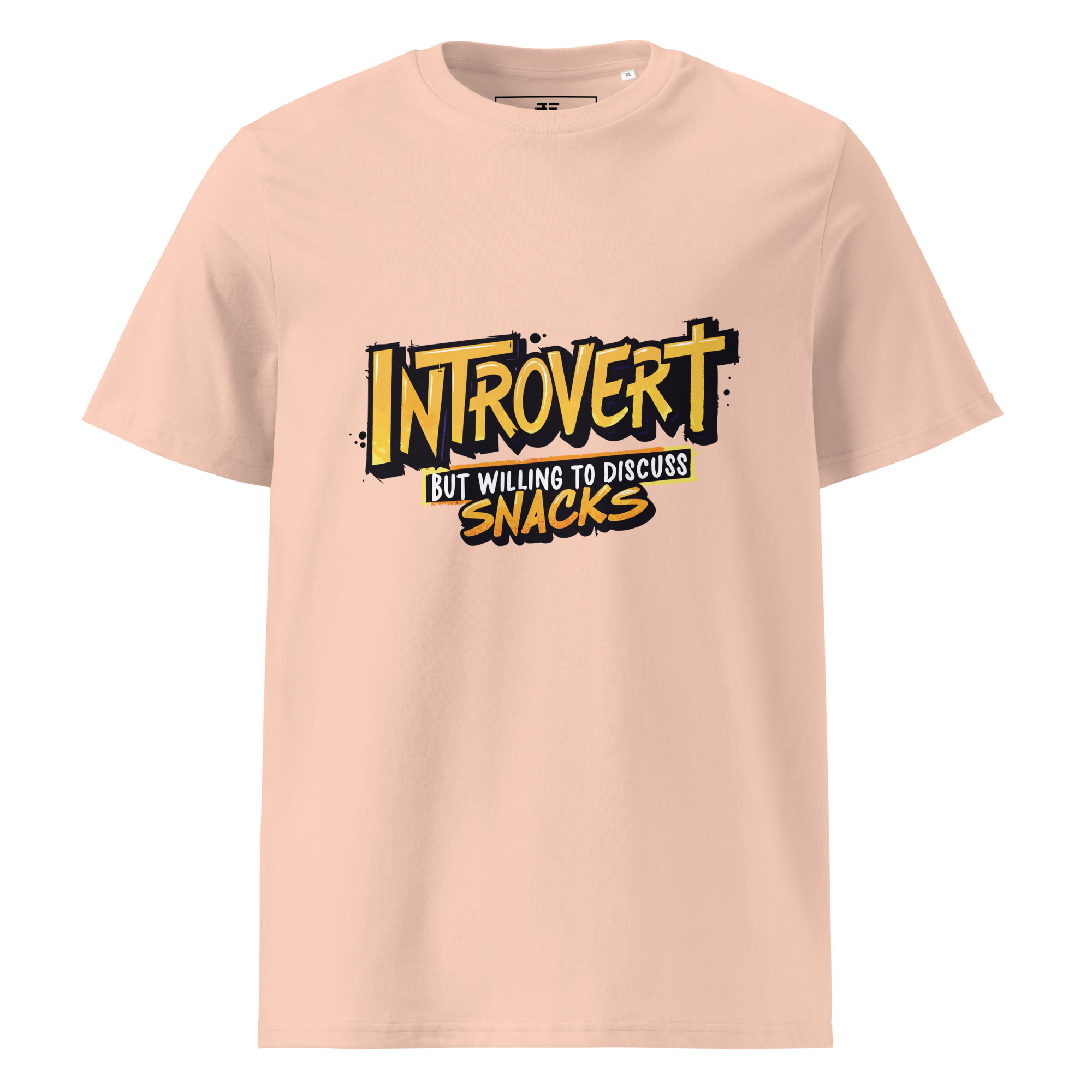 Introvert Unisex organic cotton t-shirt
