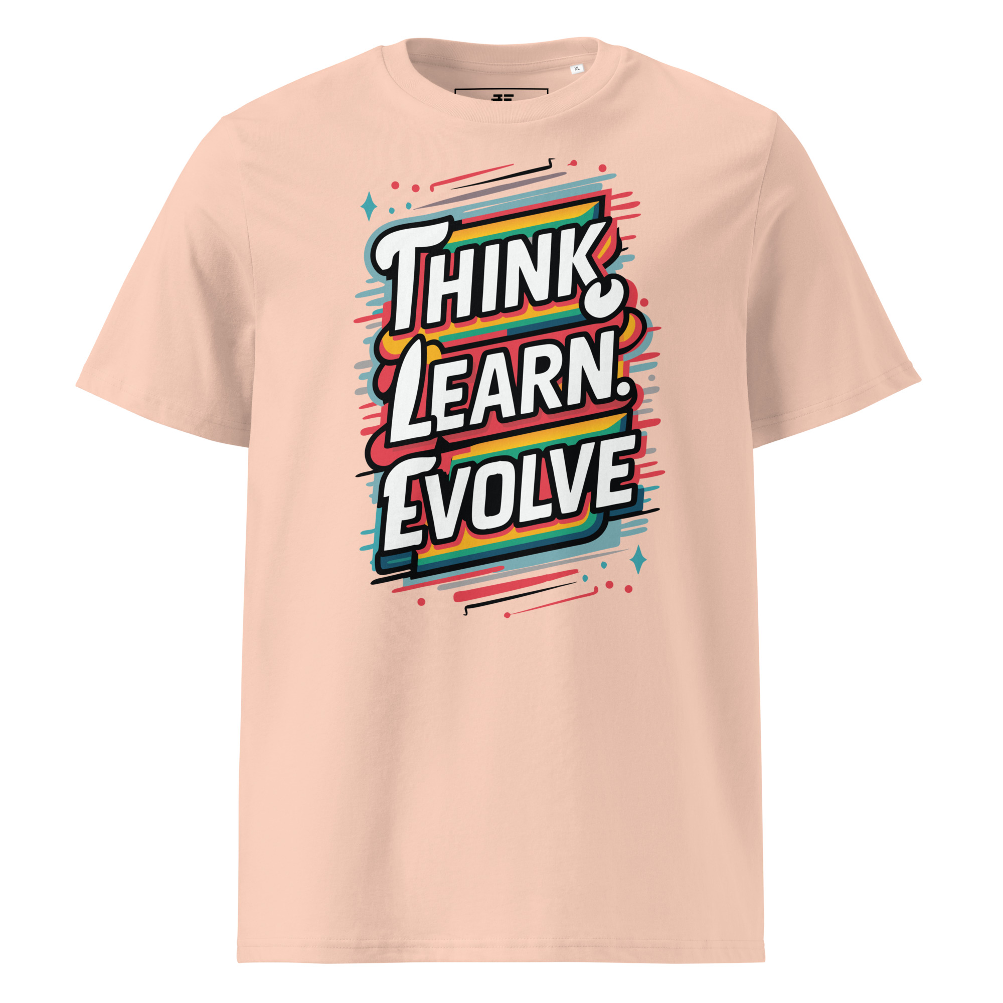 Evolve Unisex organic cotton t-shirt