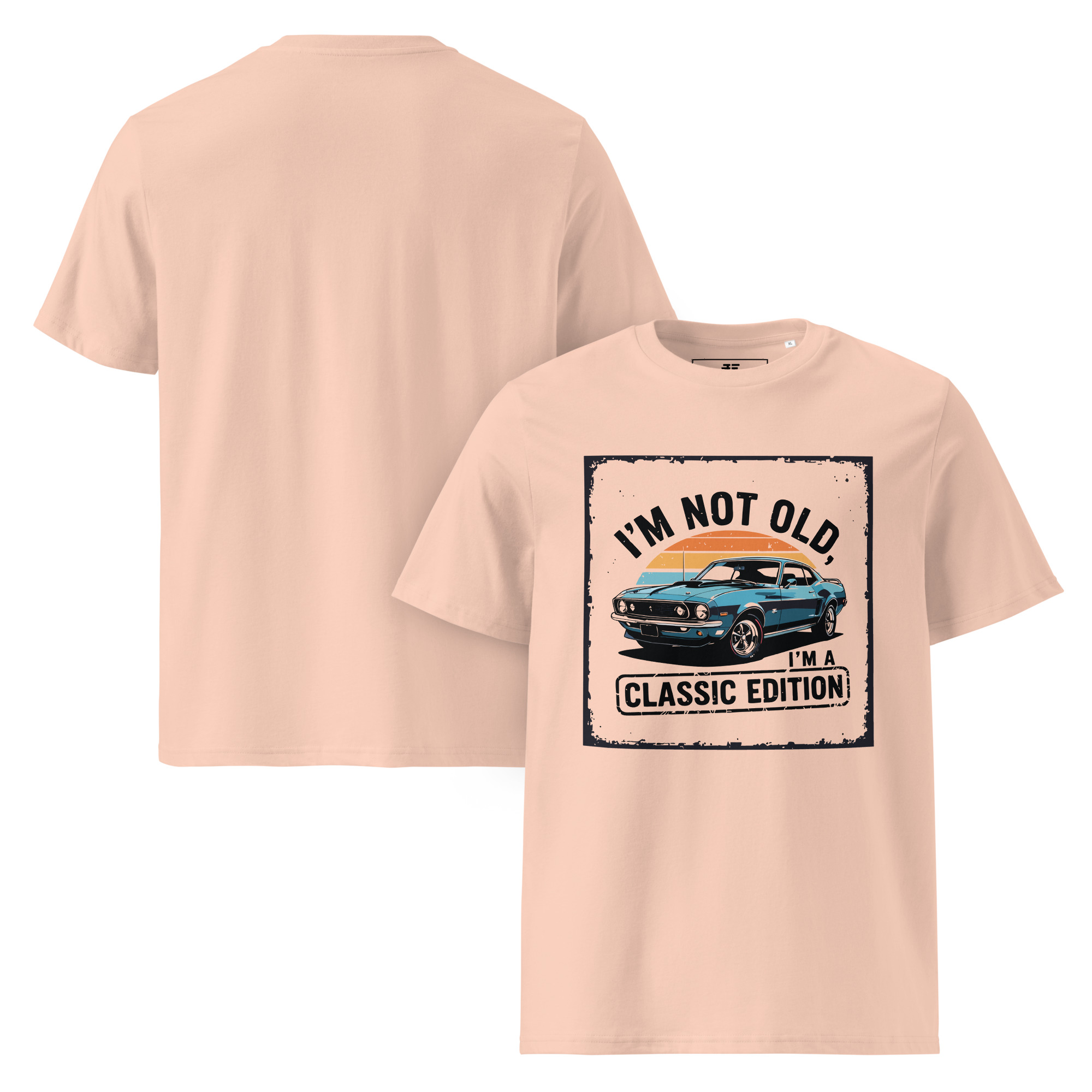 "I’m not old, I’m a classic edition" Unisex organic cotton t-shirt