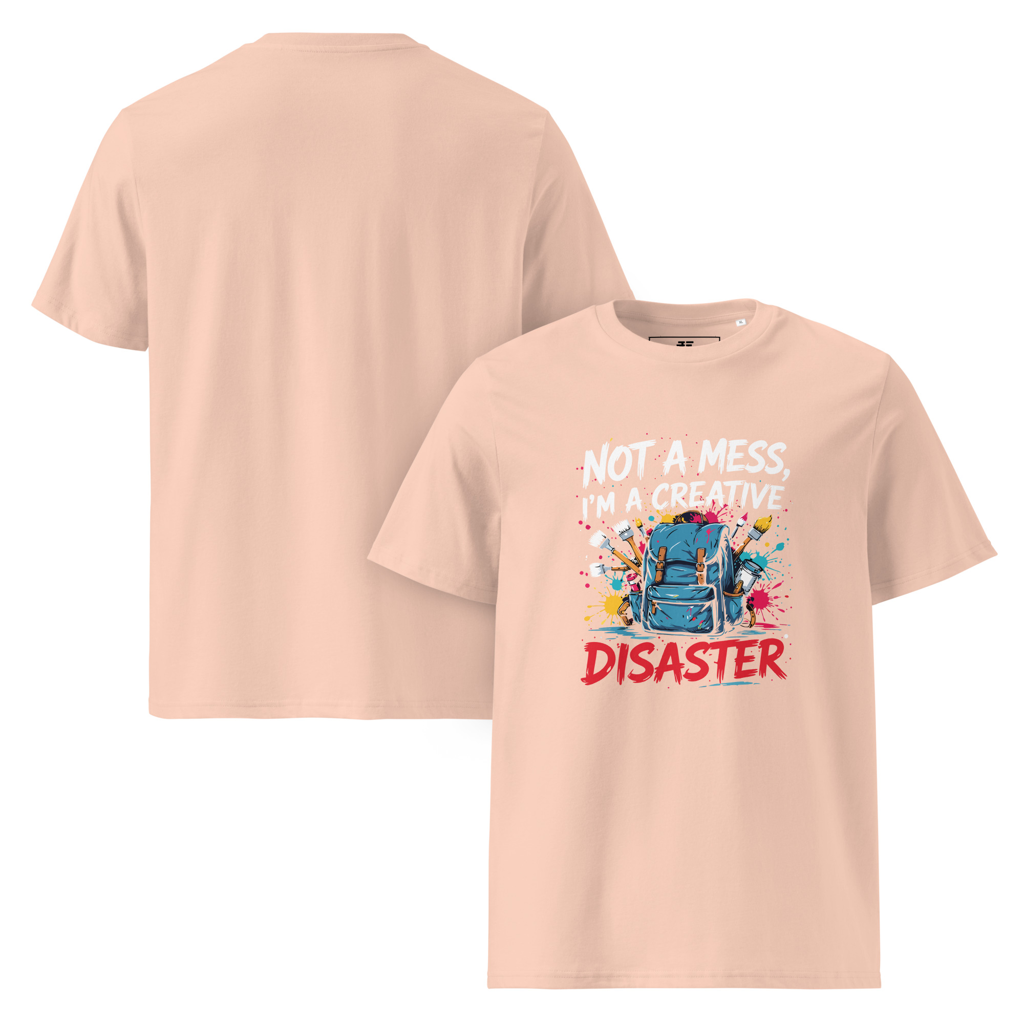 Creative Mess Unisex organic cotton t-shirt