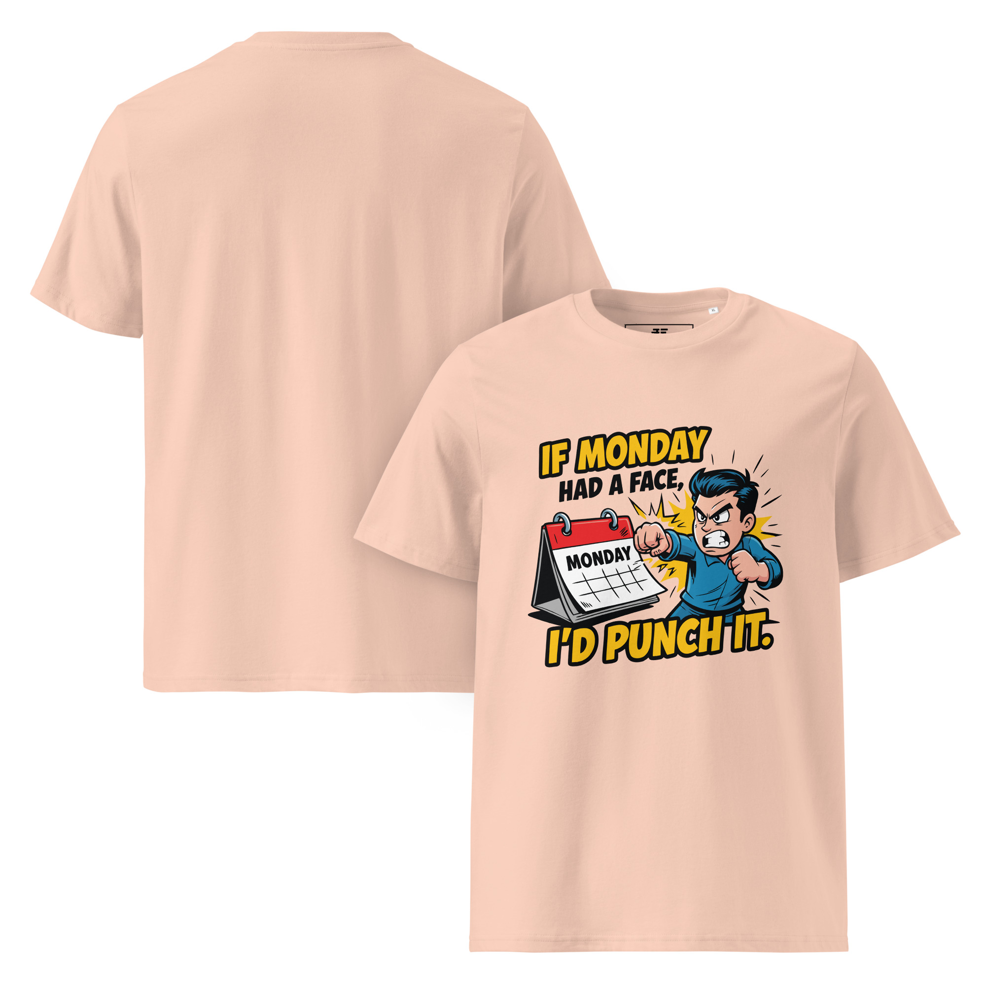 Hate Monday Unisex organic cotton t-shirt