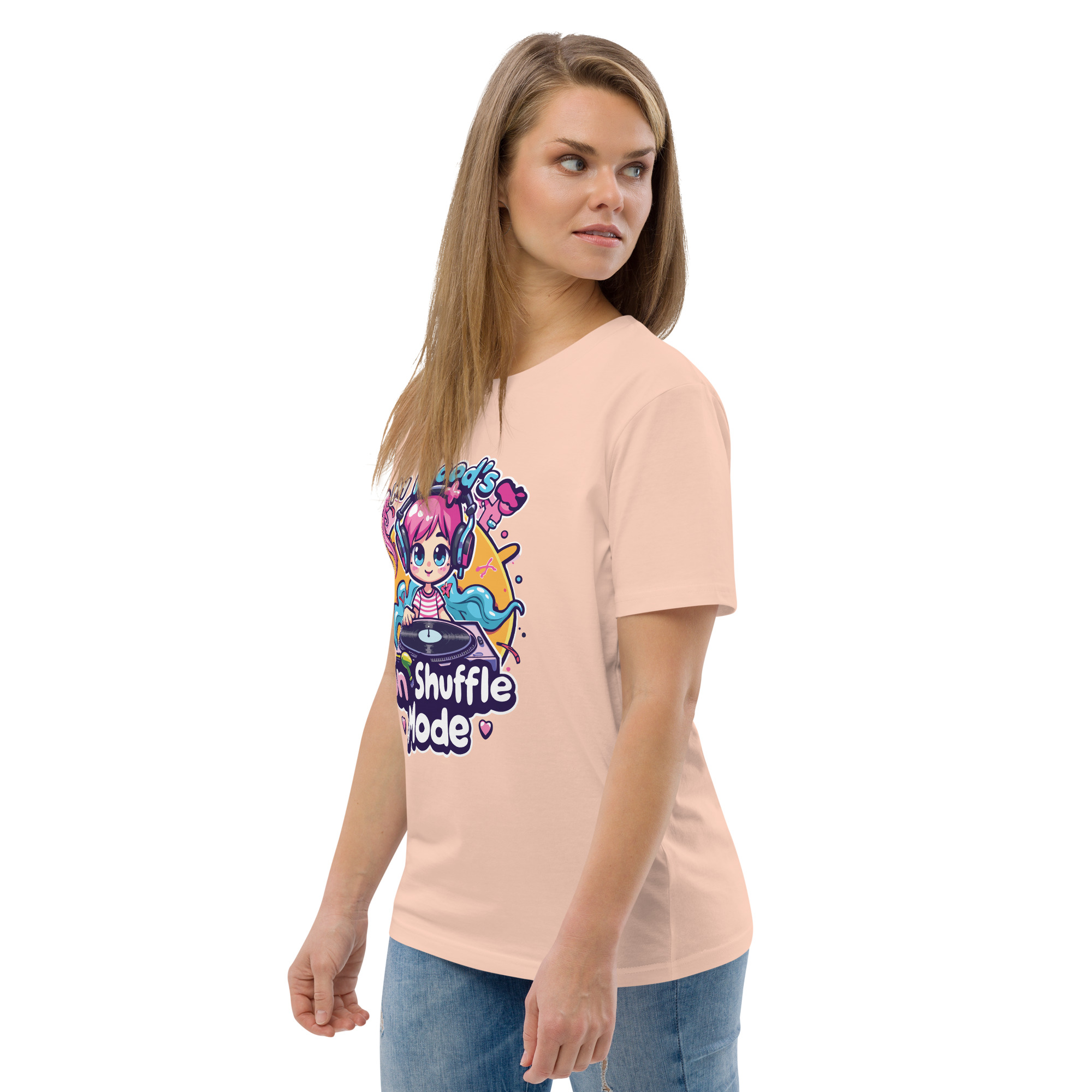 Mood Shuffle Unisex organic cotton t-shirt