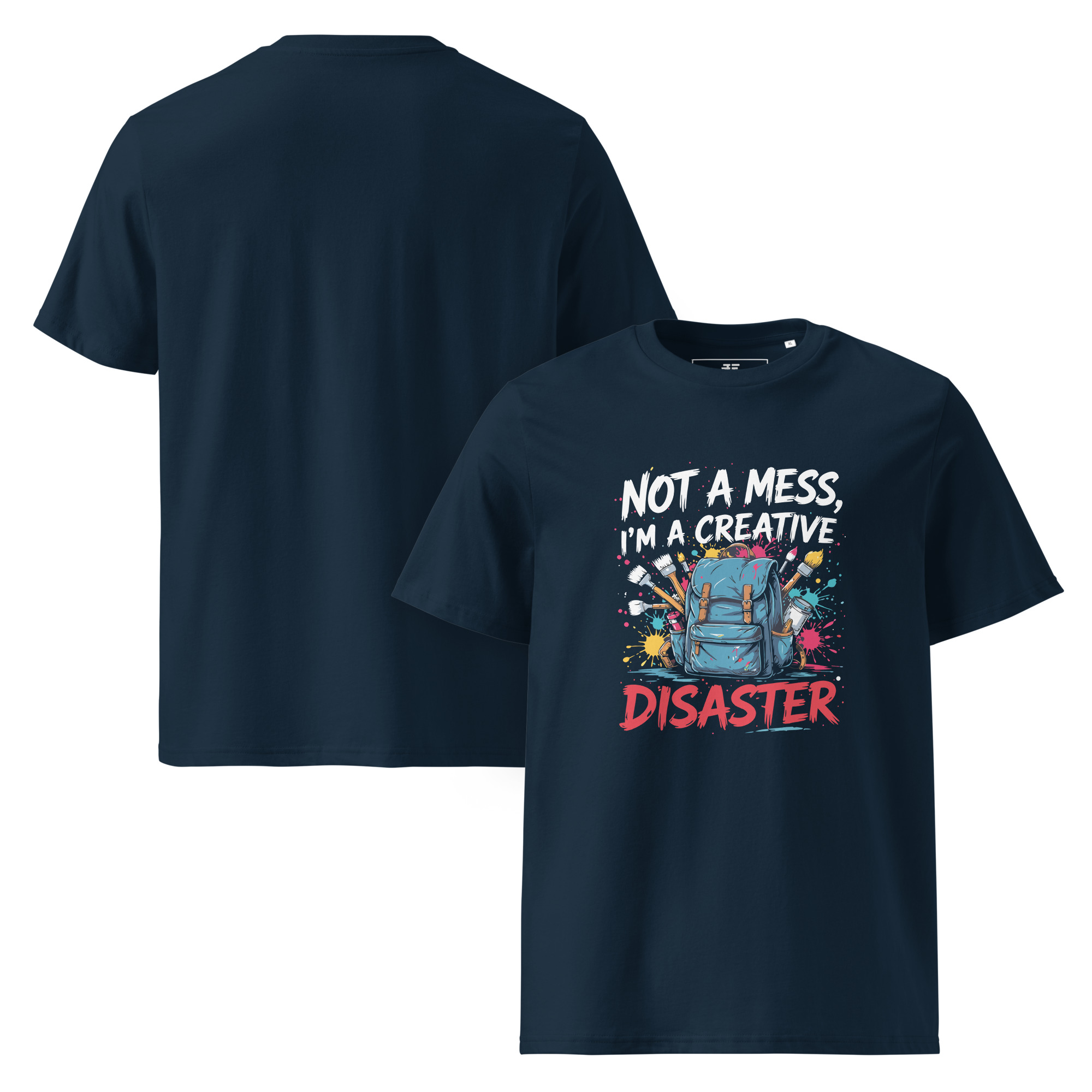 Creative Mess Unisex organic cotton t-shirt