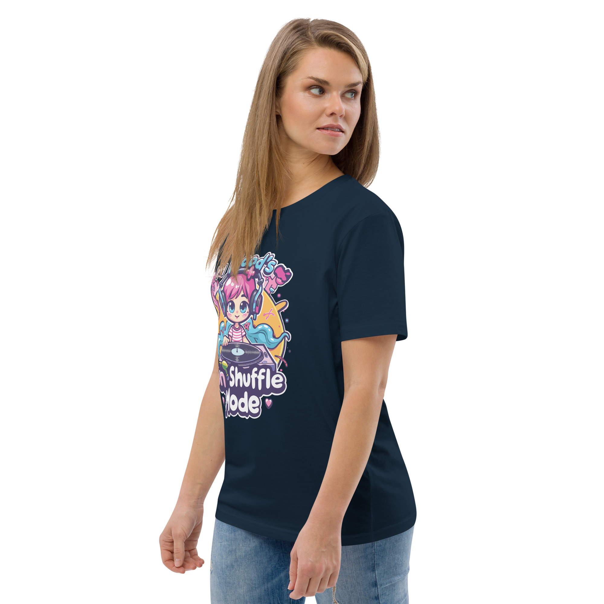 Mood Shuffle Unisex organic cotton t-shirt