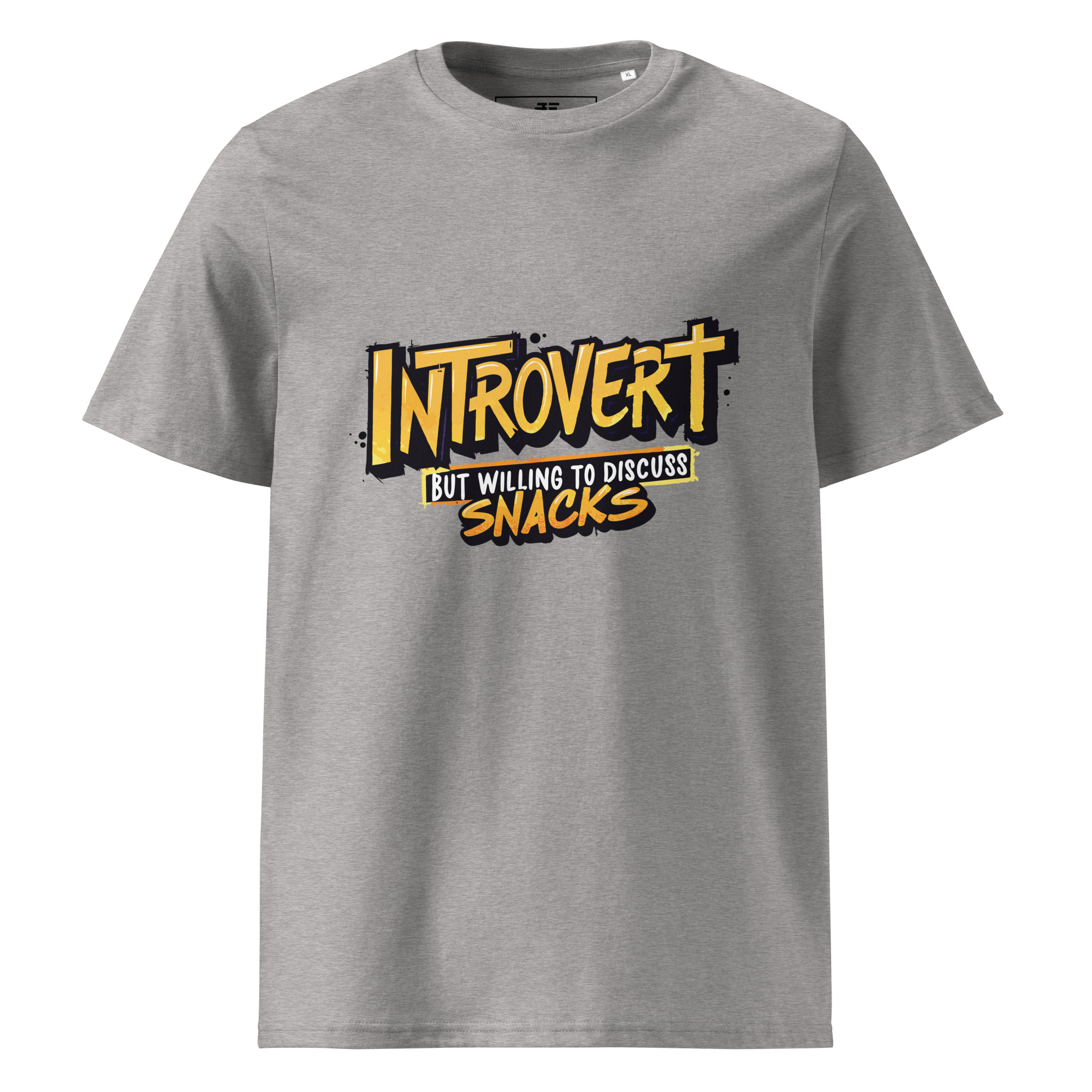 Introvert Unisex organic cotton t-shirt