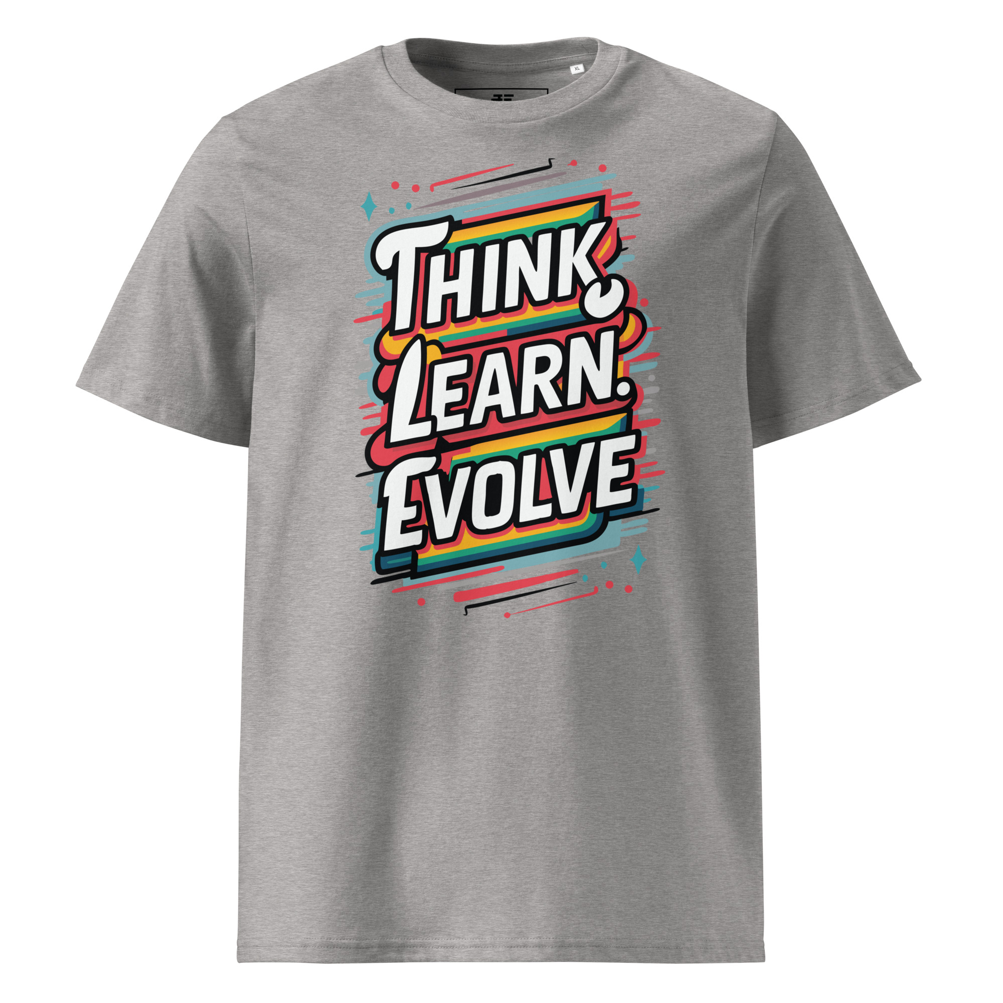 Evolve Unisex organic cotton t-shirt