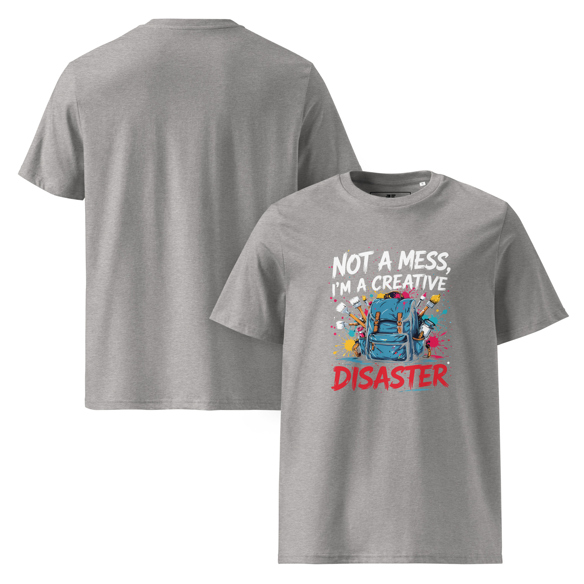 Creative Mess Unisex organic cotton t-shirt