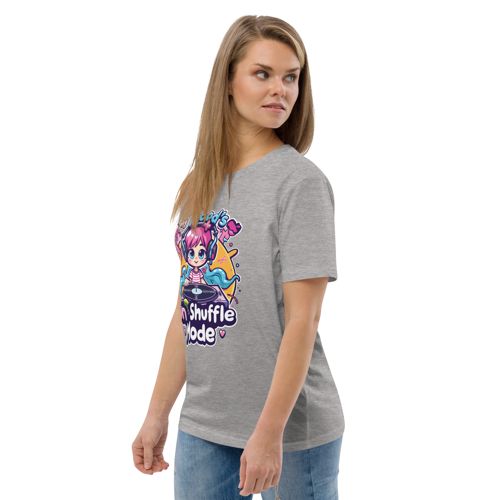 Mood Shuffle Unisex organic cotton t-shirt