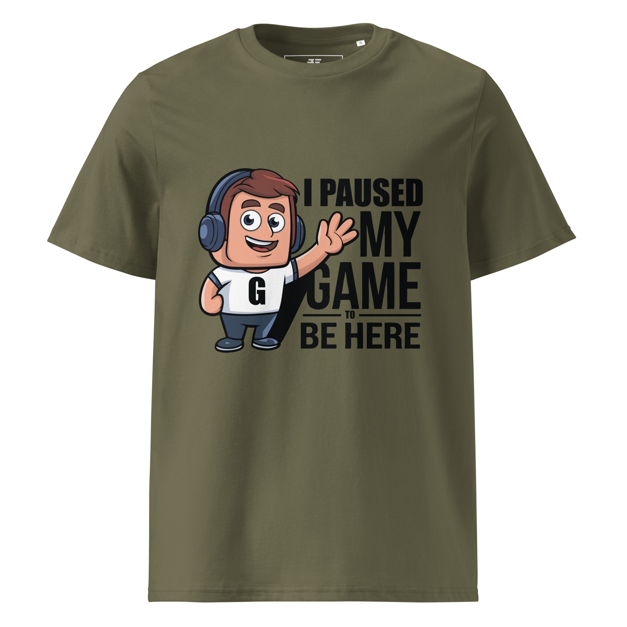 Gamer Unisex organic cotton t-shirt
