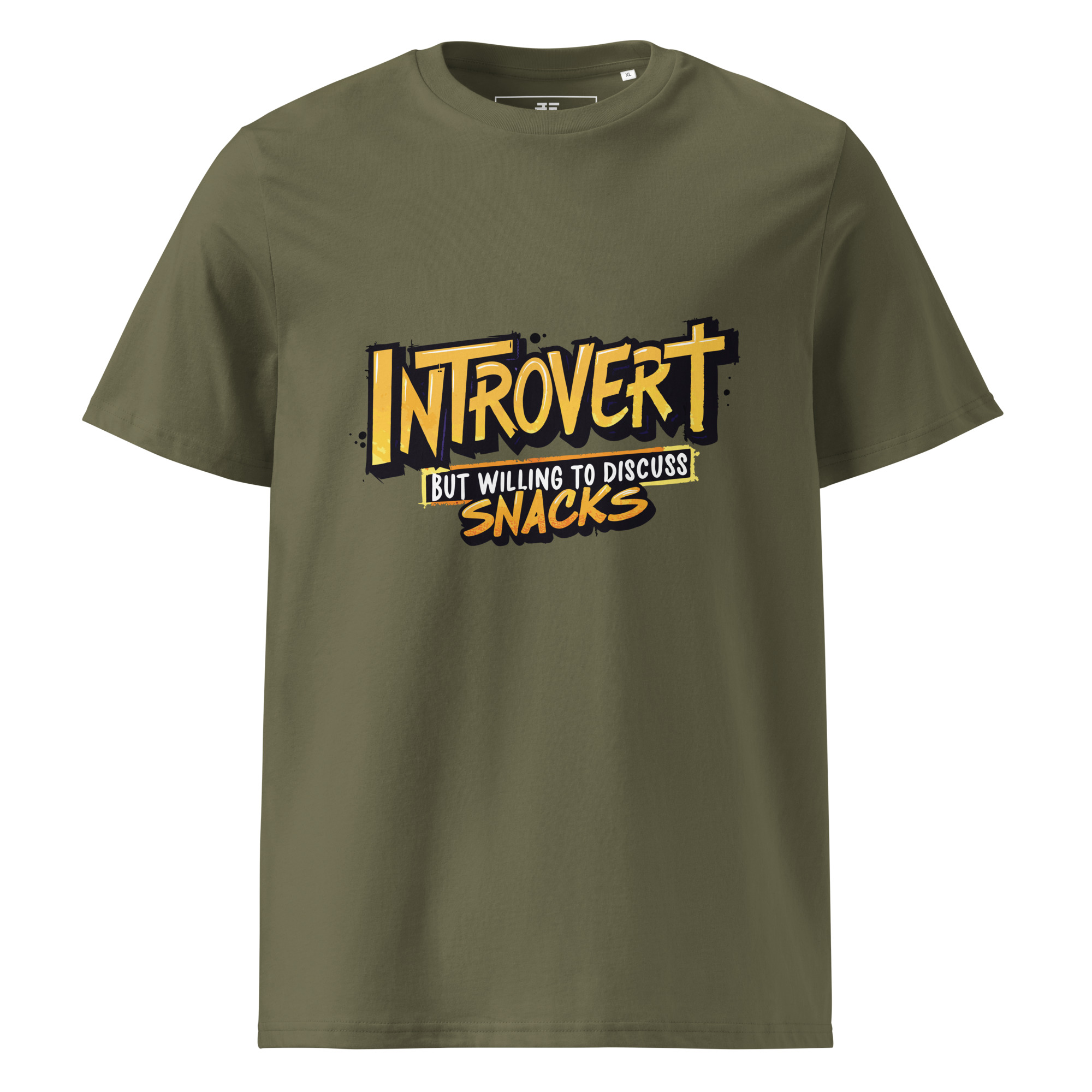Introvert Unisex organic cotton t-shirt