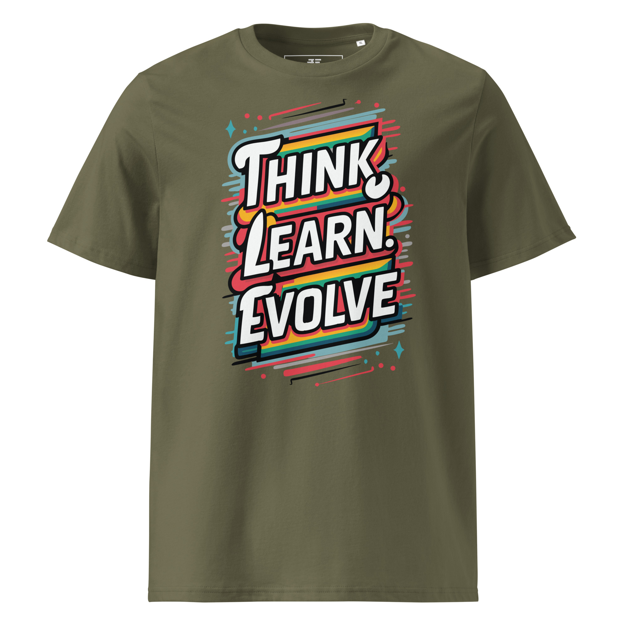 Evolve Unisex organic cotton t-shirt