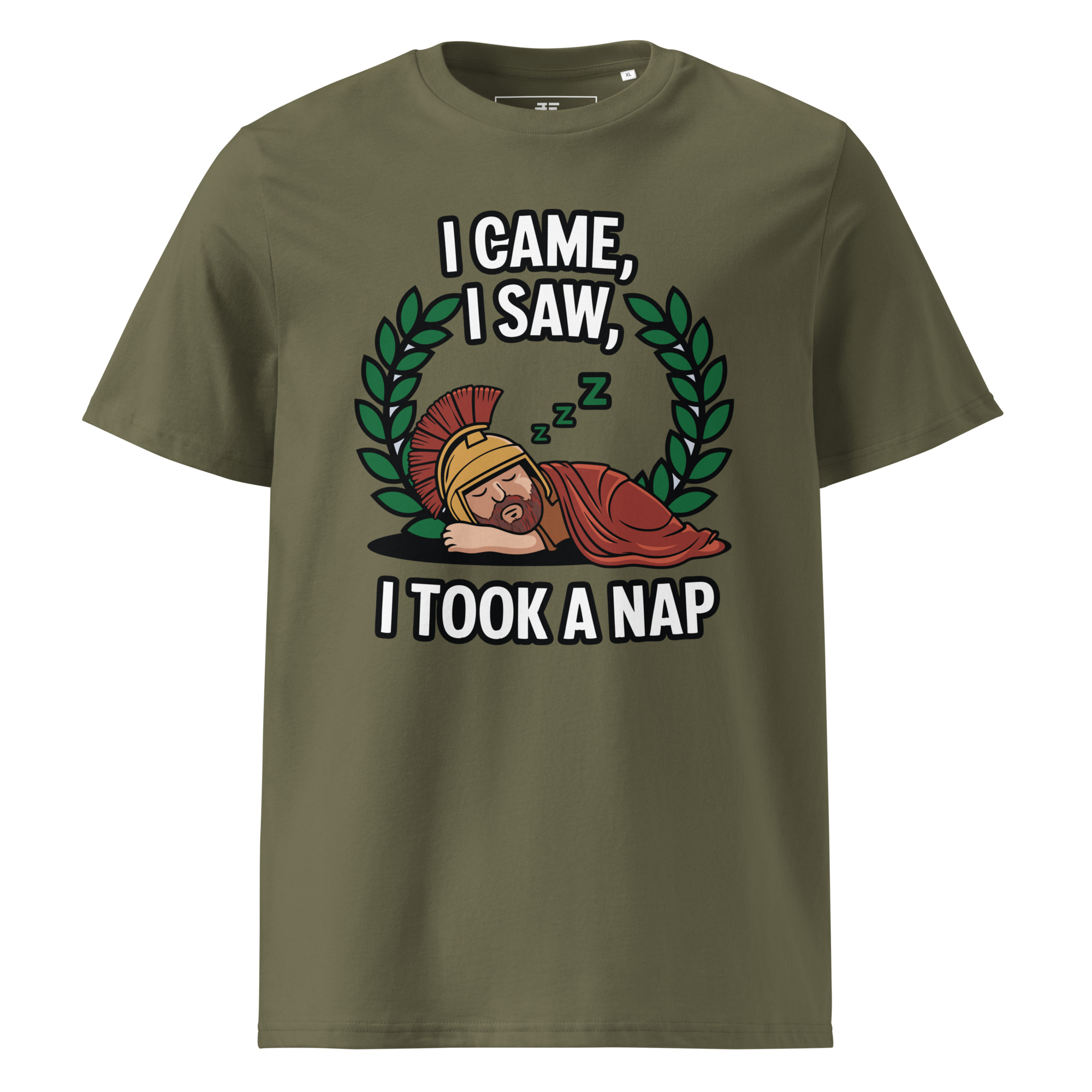 unisex-organic-cotton-t-shirt-khaki-front-6871d71a65acd.jpg Warrior Unisex organic cotton t-shirt