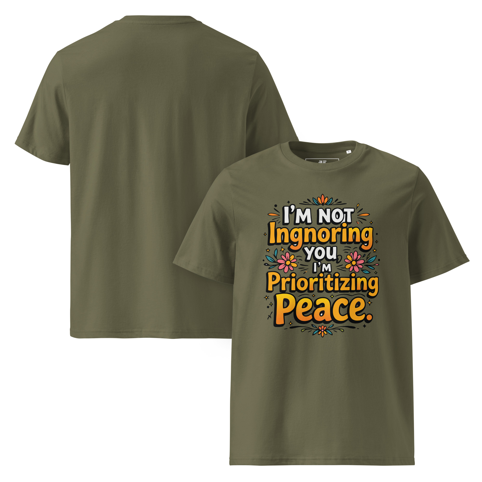 Priorities Unisex organic cotton t-shirt