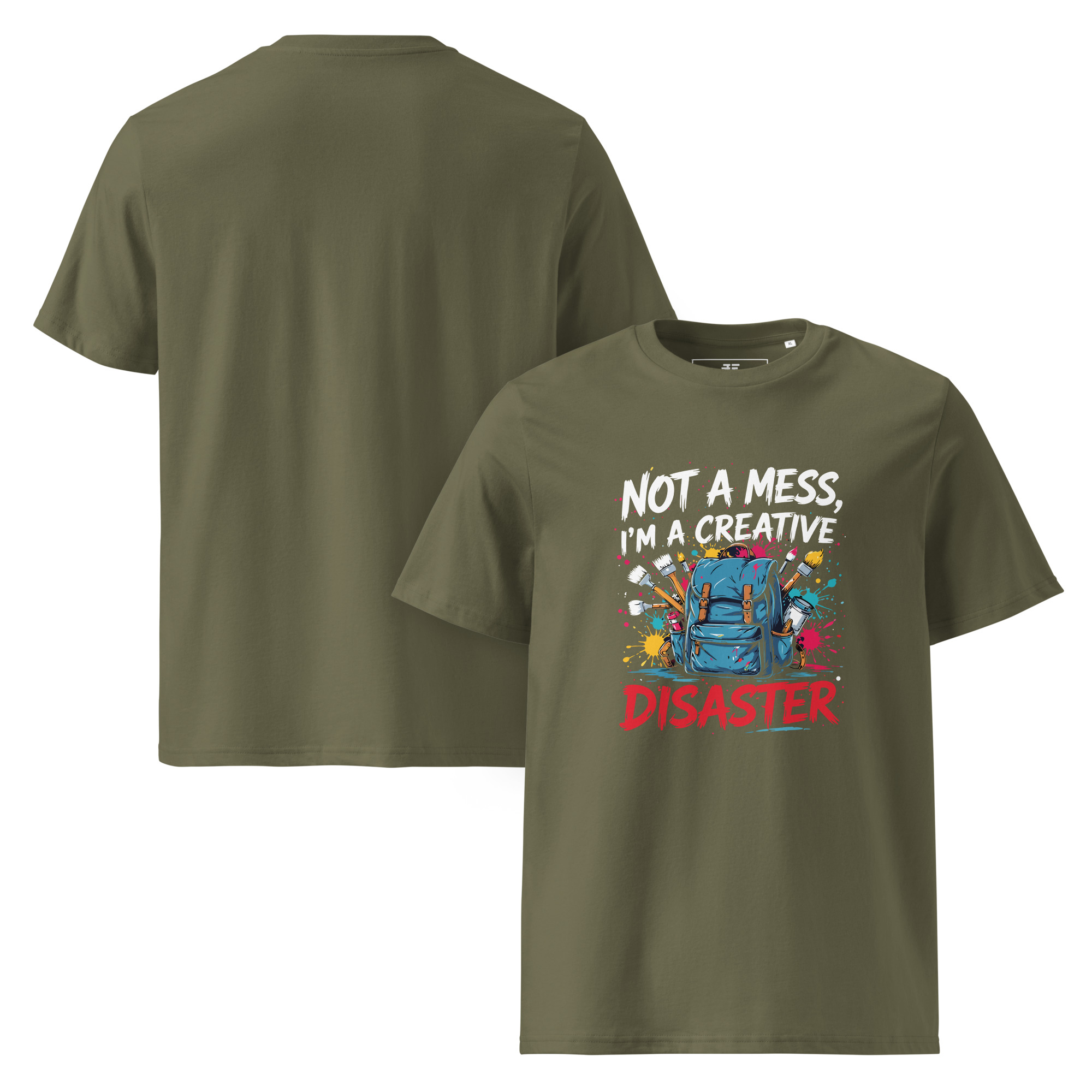 Creative Mess Unisex organic cotton t-shirt