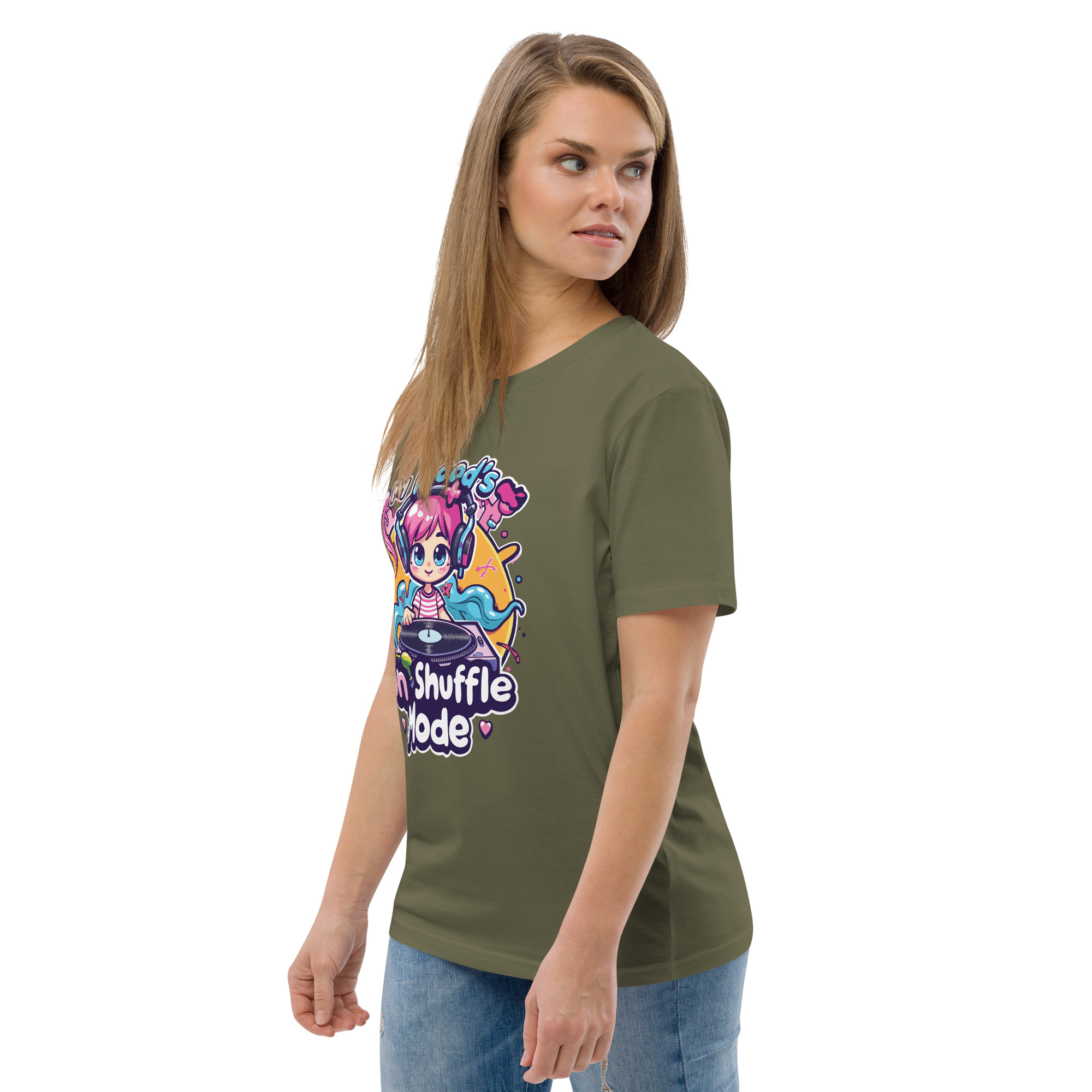 Mood Shuffle Unisex organic cotton t-shirt