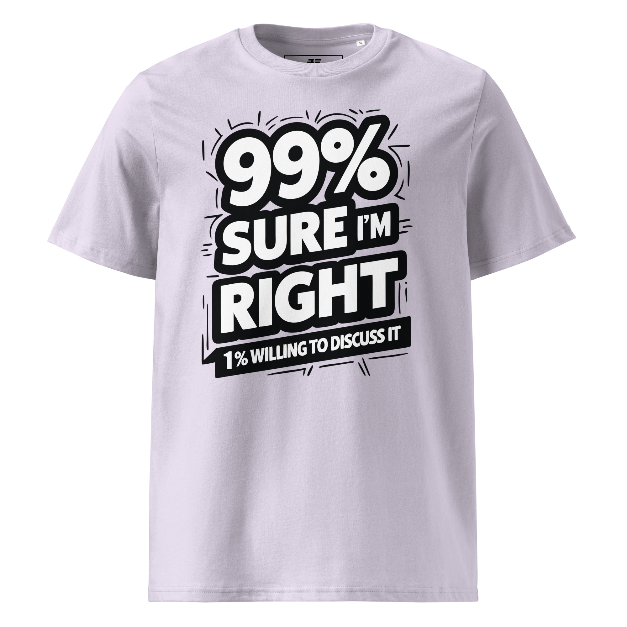 unisex-organic-cotton-t-shirt-lavender-front-6871d3b8e73ef.jpg 99% right Unisex organic cotton t-shirt