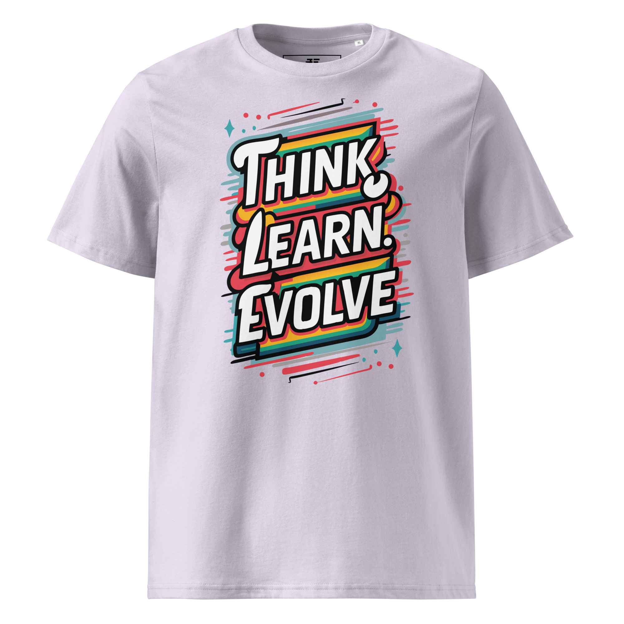 Evolve Unisex organic cotton t-shirt
