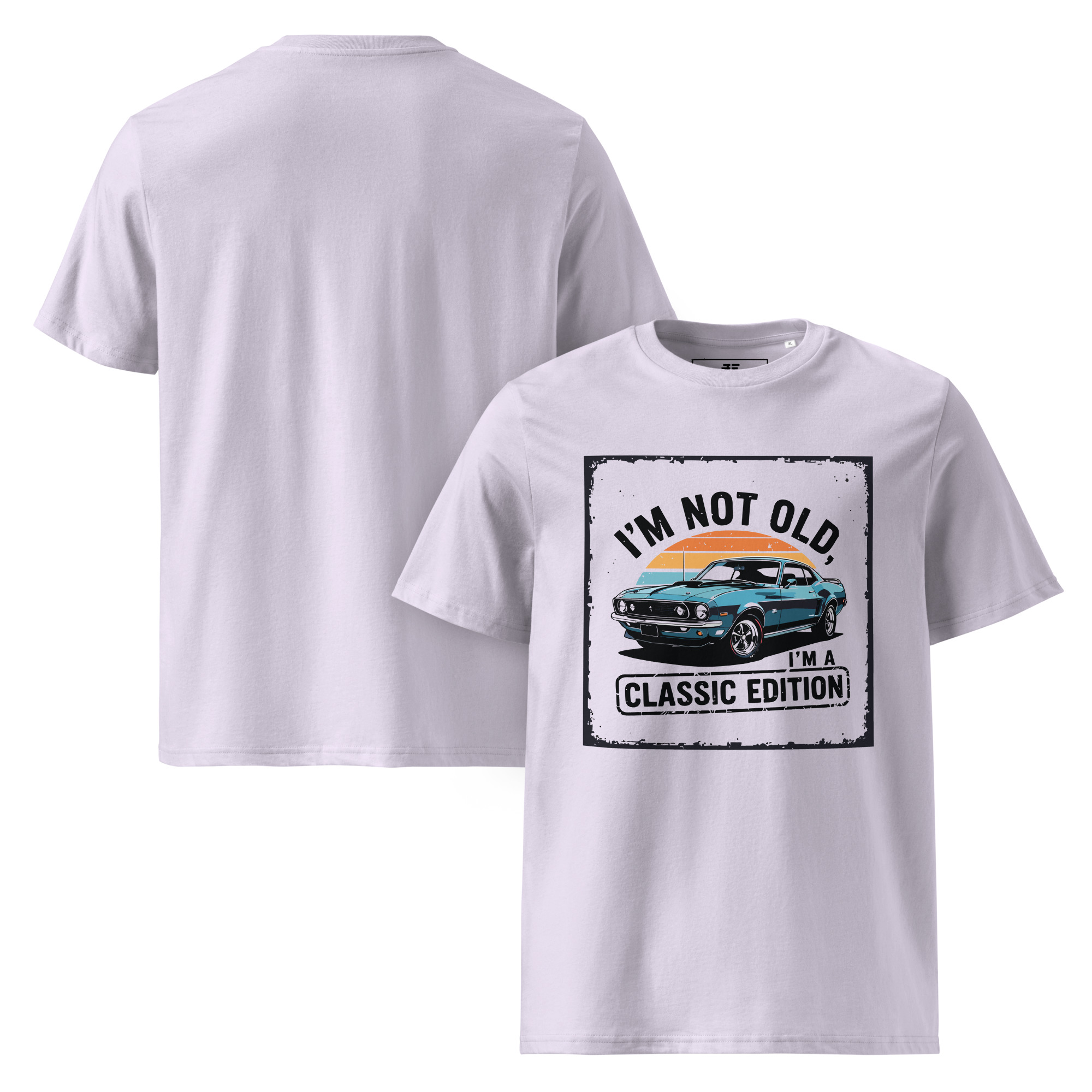 "I’m not old, I’m a classic edition" Unisex organic cotton t-shirt