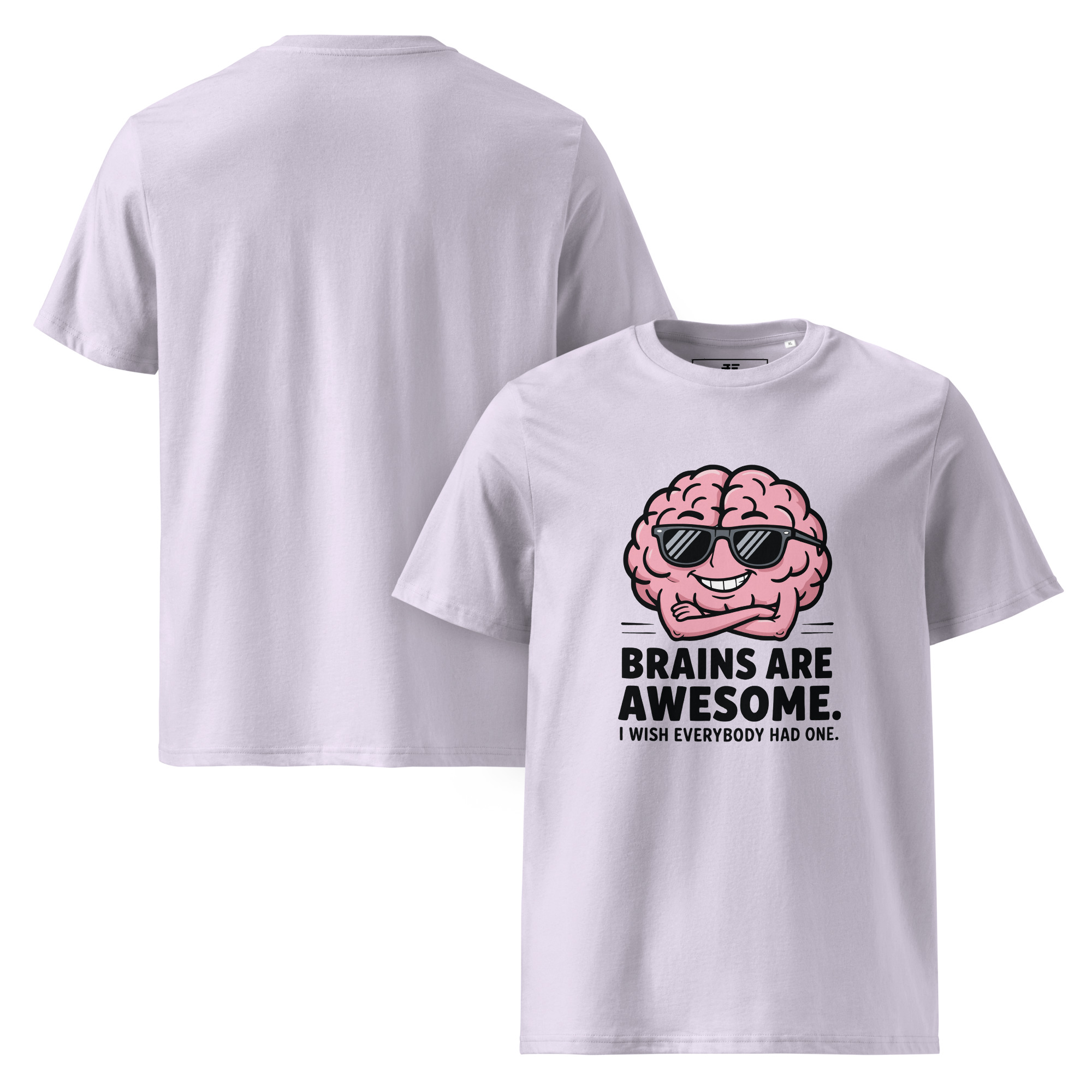 Awsome Brain Unisex organic cotton t-shirt