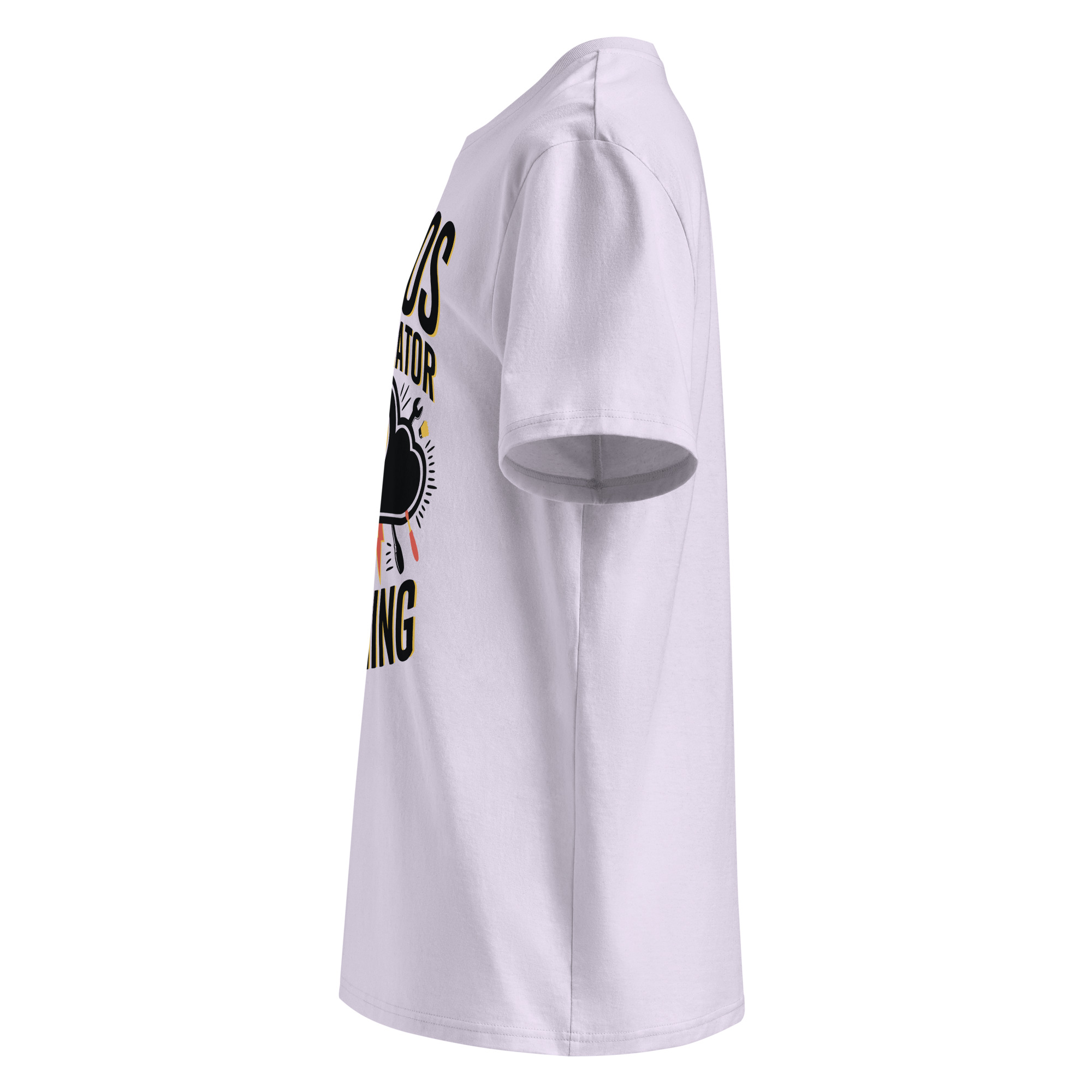 unisex-organic-cotton-t-shirt-lavender-left-6871d300dd446.jpg Chaos Unisex organic cotton t-shirt