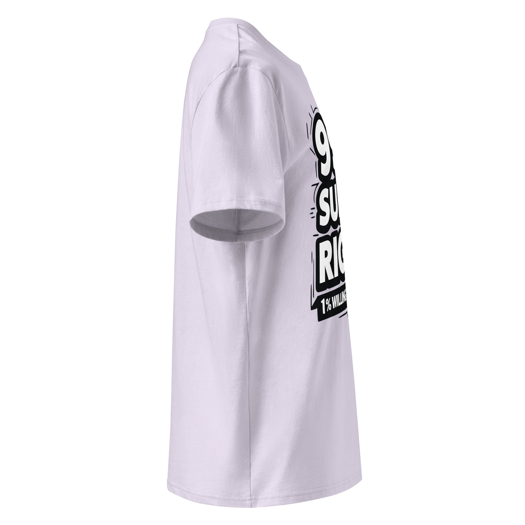 99% right Unisex organic cotton t-shirt