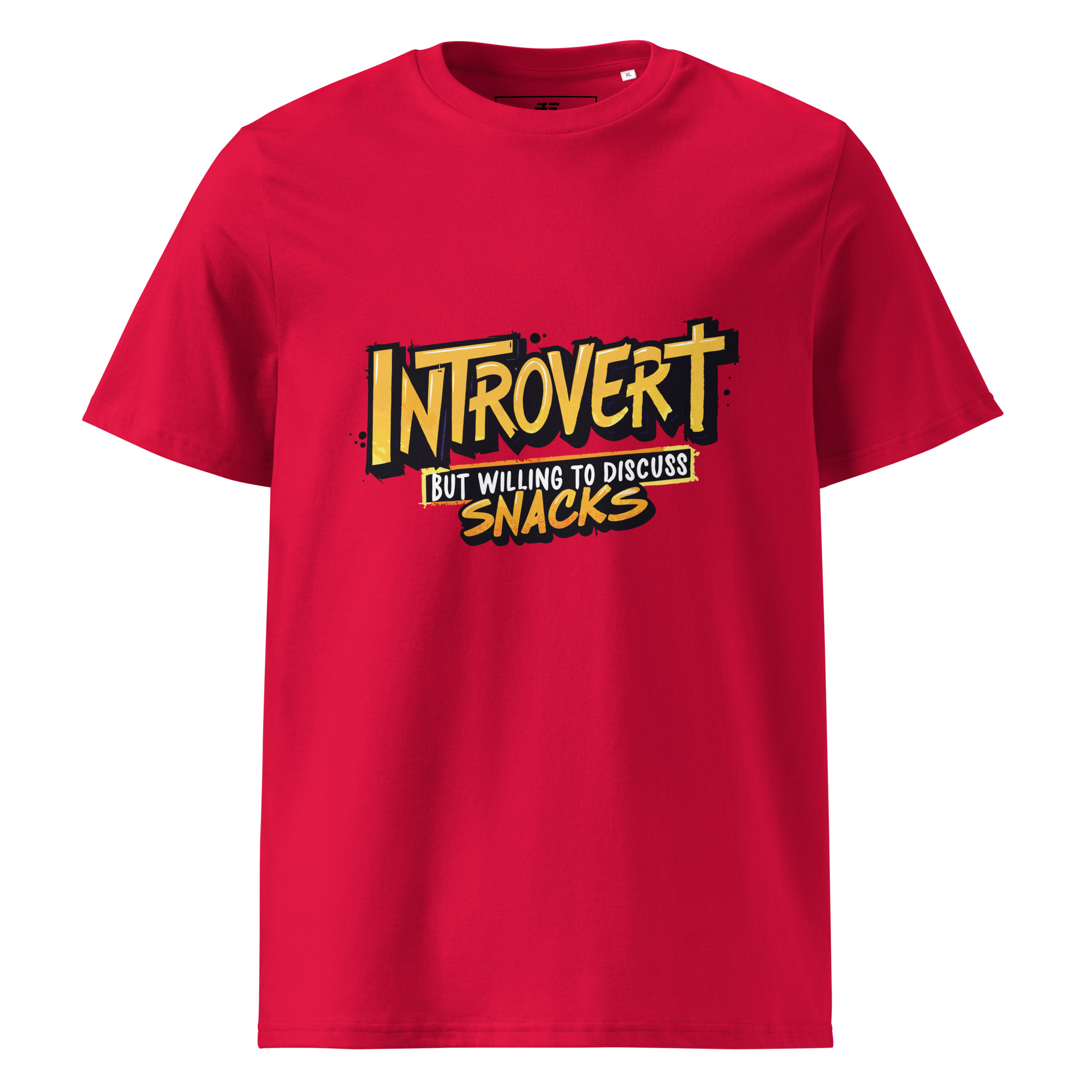 Introvert Unisex organic cotton t-shirt