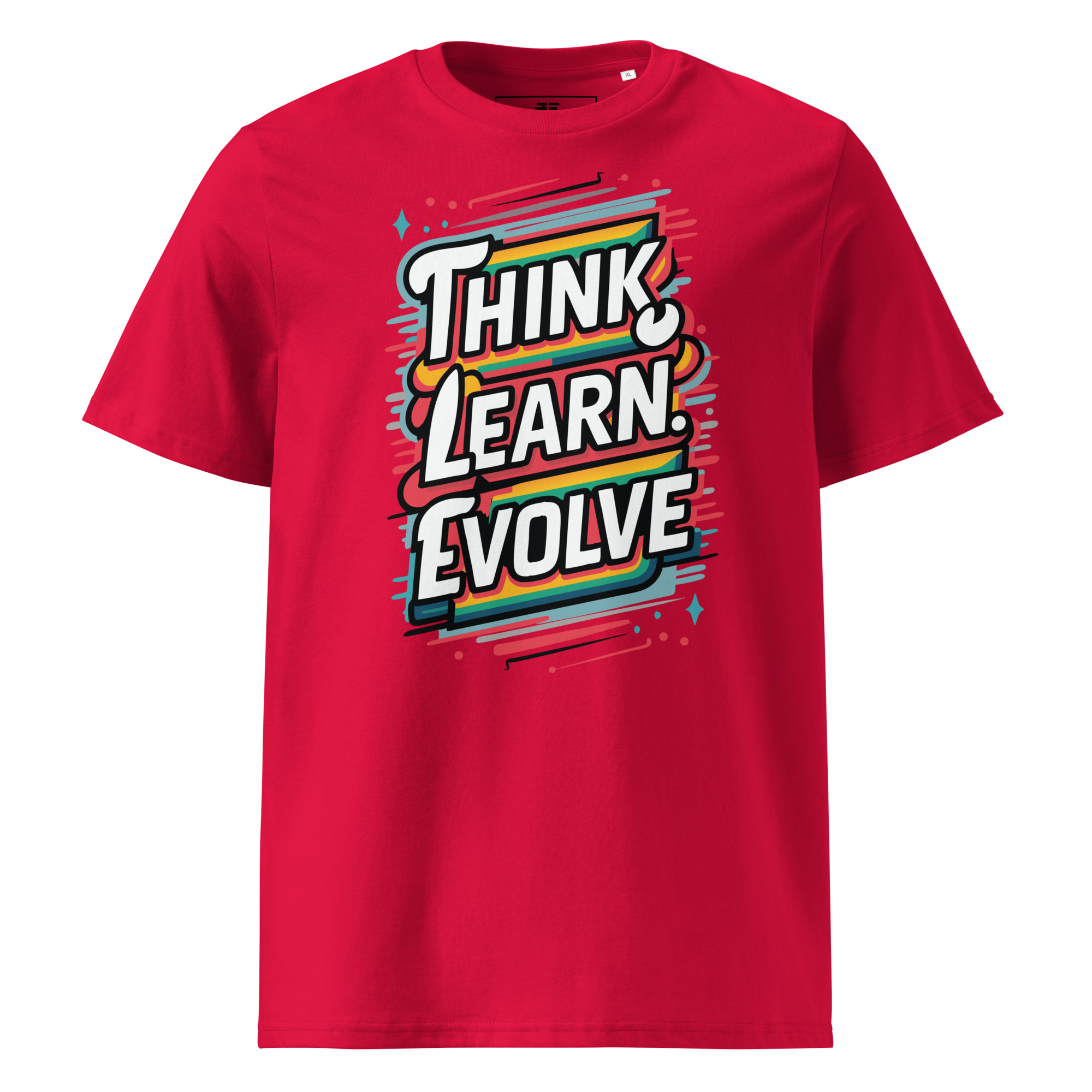 Evolve Unisex organic cotton t-shirt