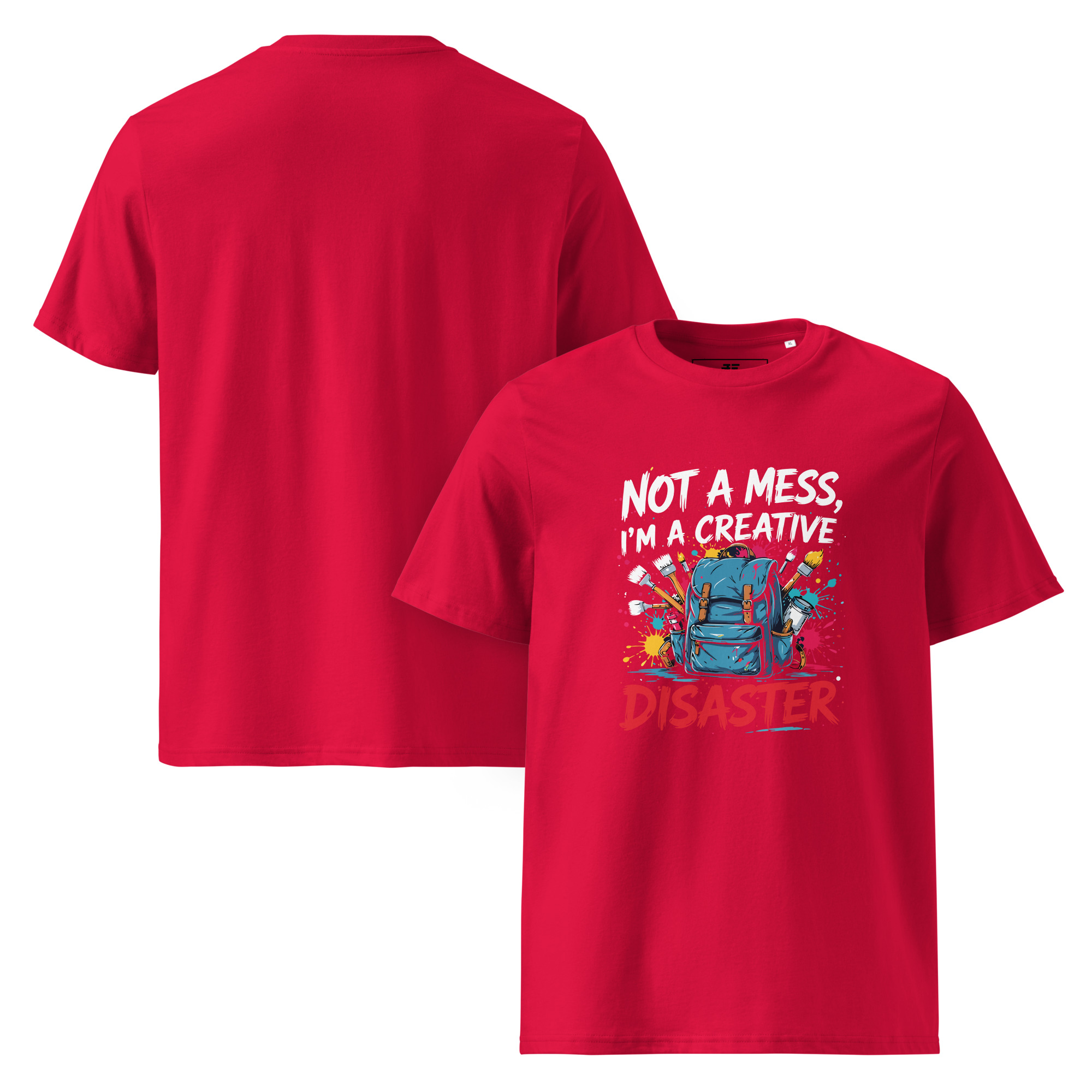 Creative Mess Unisex organic cotton t-shirt
