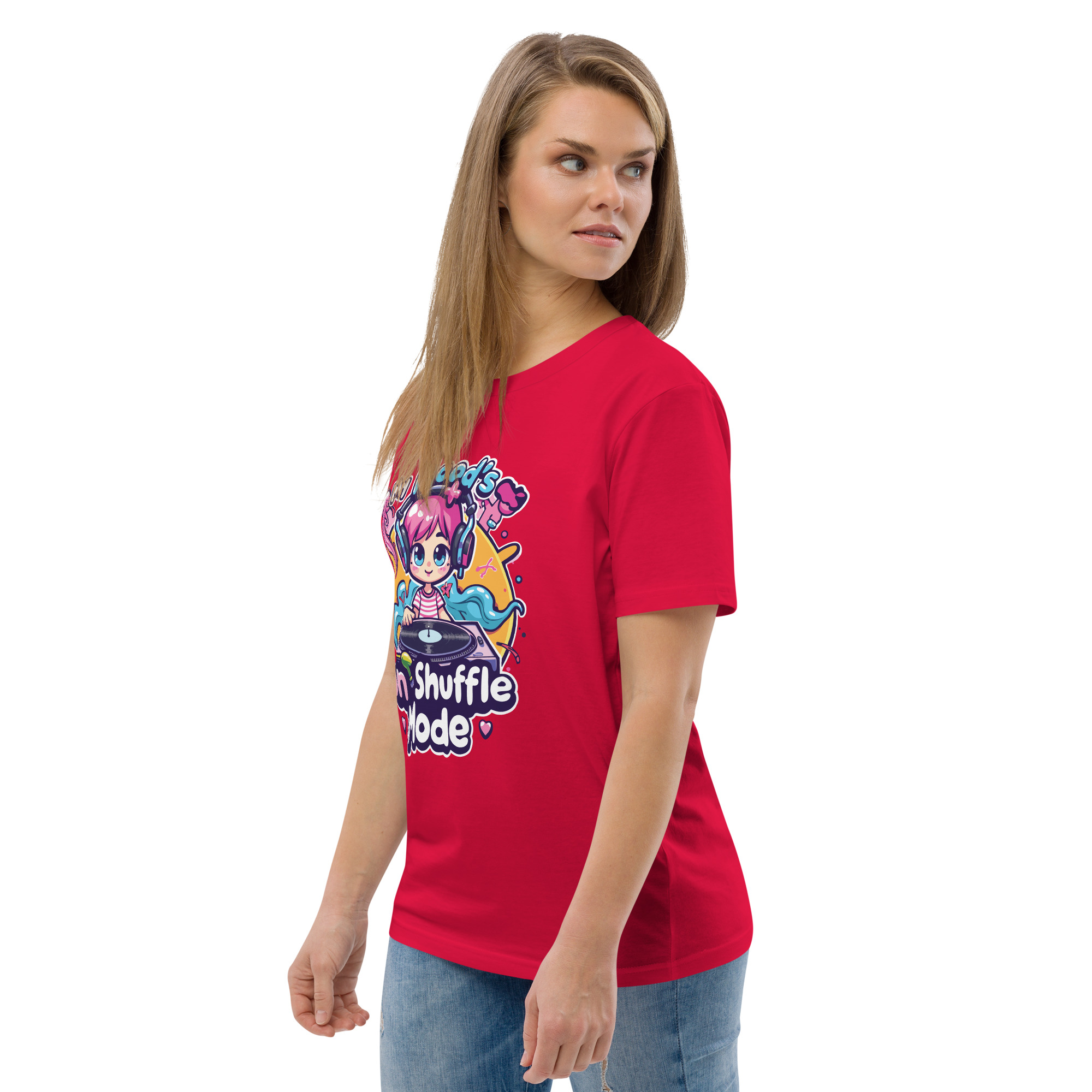 Mood Shuffle Unisex organic cotton t-shirt