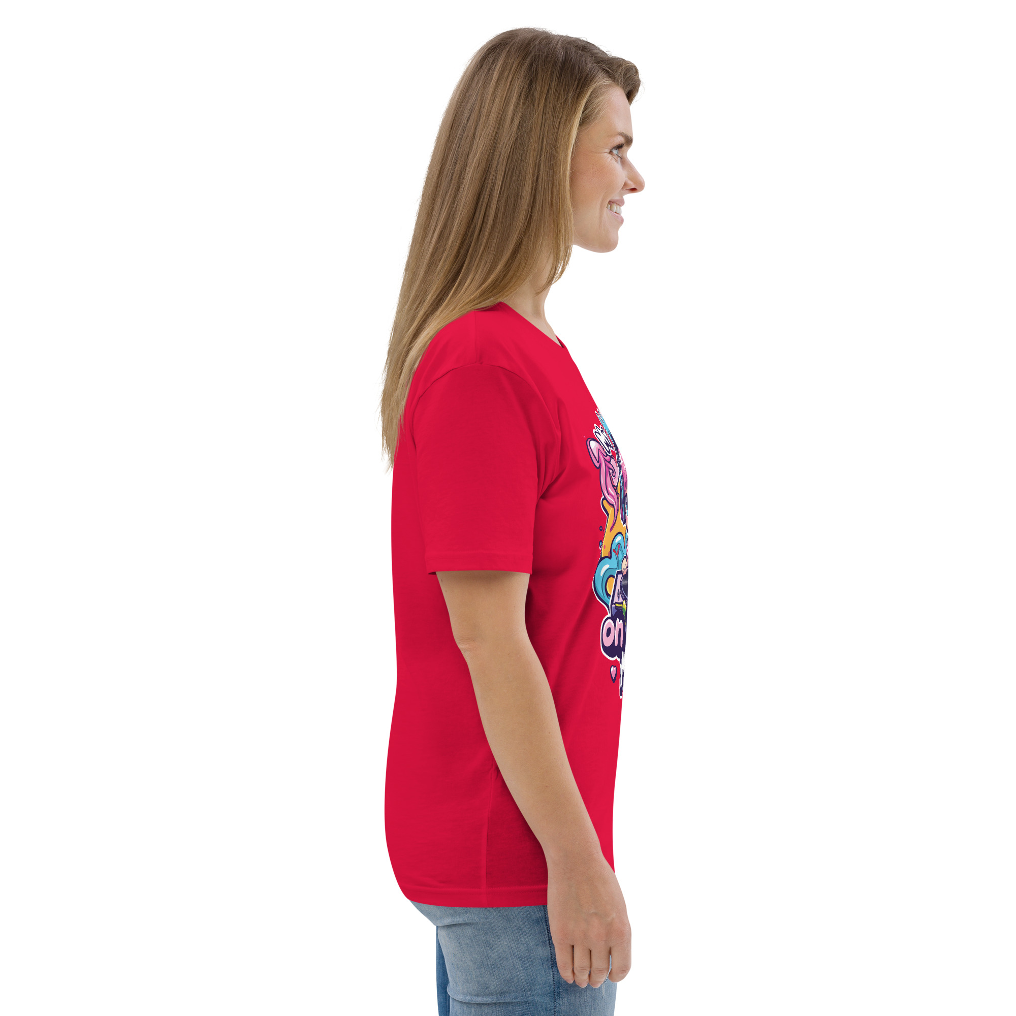Mood Shuffle Unisex organic cotton t-shirt