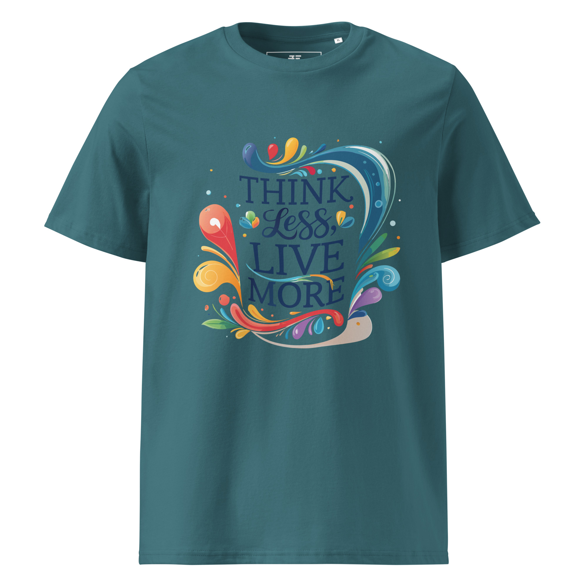 unisex-organic-cotton-t-shirt-stargazer-front-6871cfd86e244.jpg Live More Unisex organic cotton t-shirt