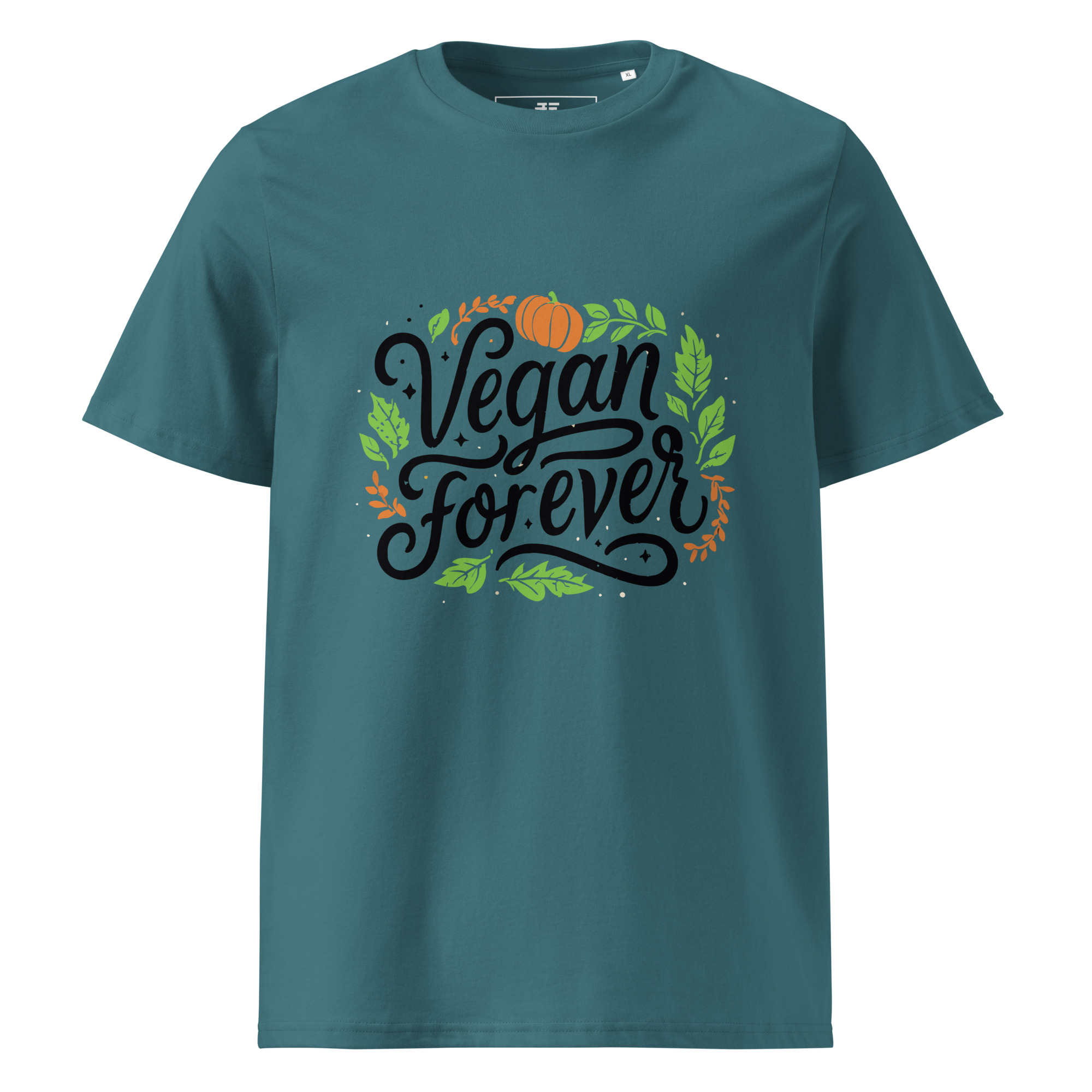 unisex-organic-cotton-t-shirt-stargazer-front-6871d19b1d28f.jpg Vegan Forever Unisex organic cotton t-shirt