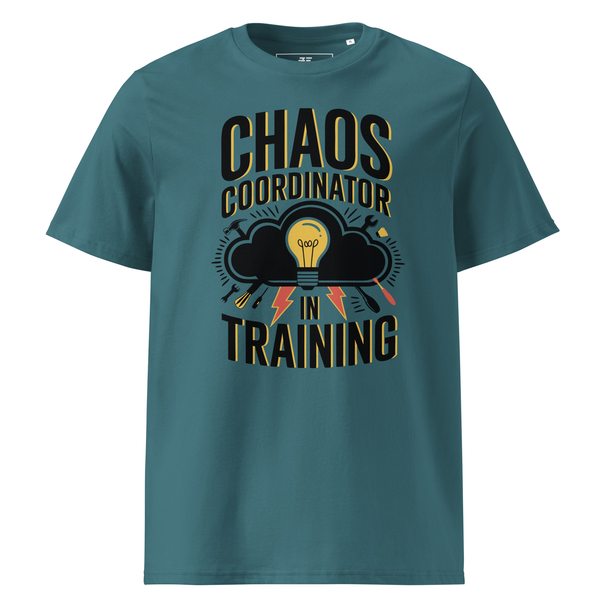 unisex-organic-cotton-t-shirt-stargazer-front-6871d3007fa1a.jpg Chaos Unisex organic cotton t-shirt