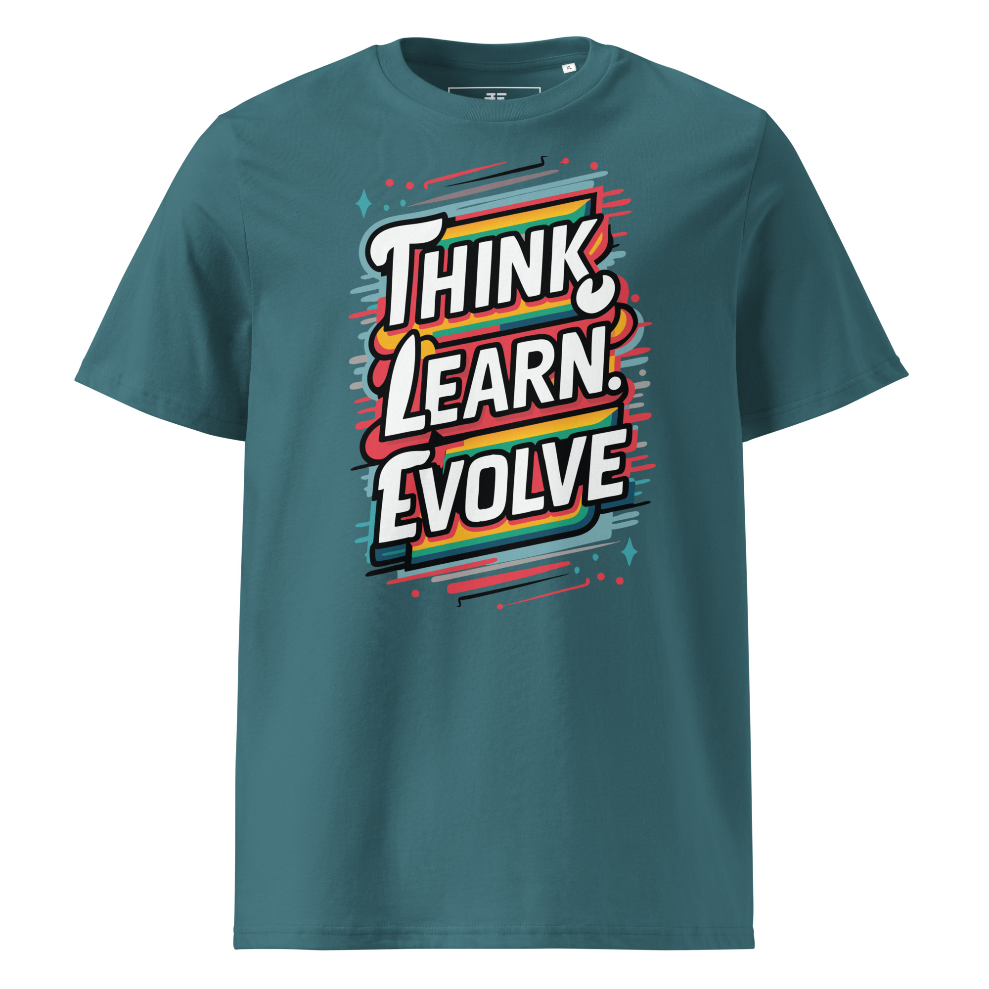 Evolve Unisex organic cotton t-shirt