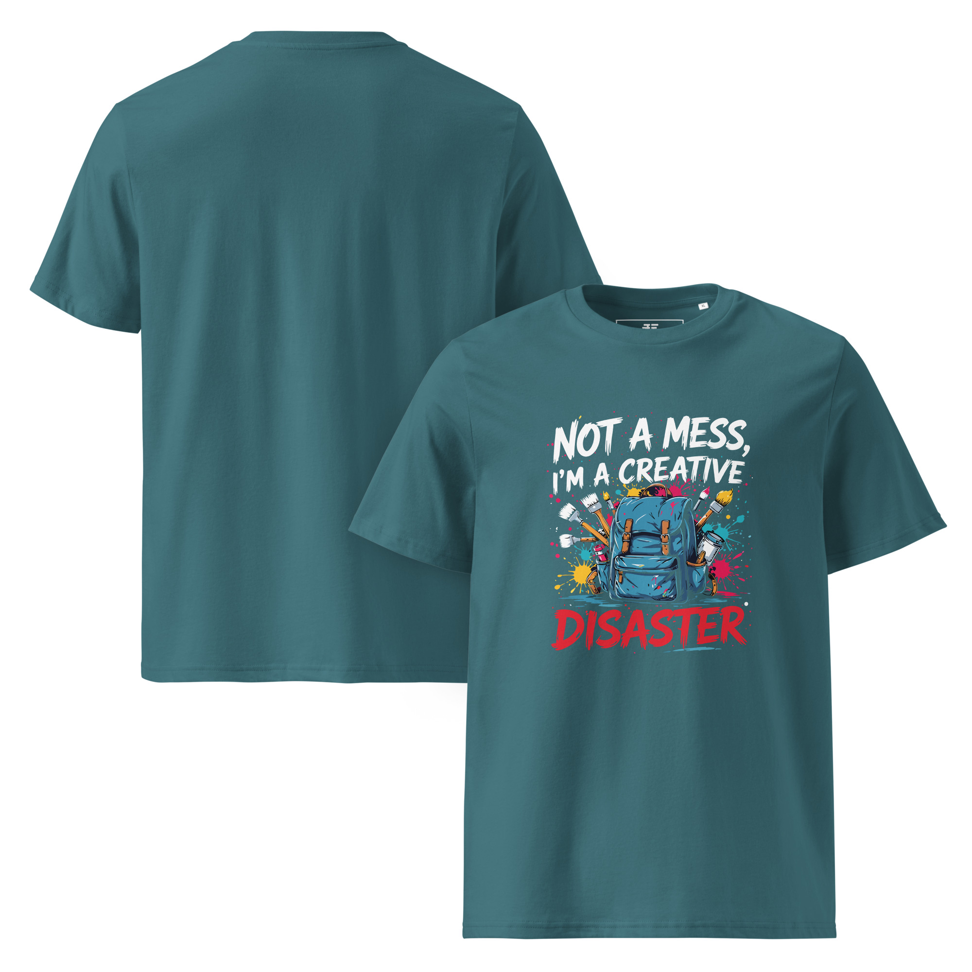 Creative Mess Unisex organic cotton t-shirt