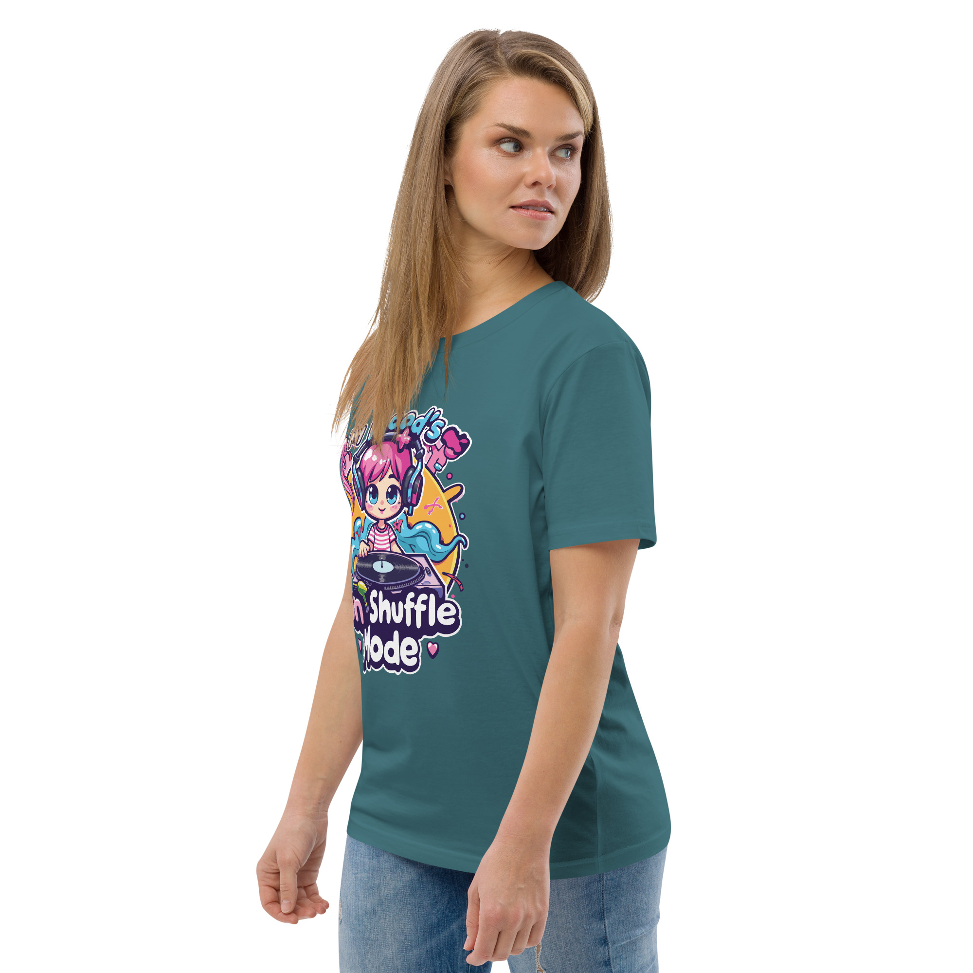Mood Shuffle Unisex organic cotton t-shirt