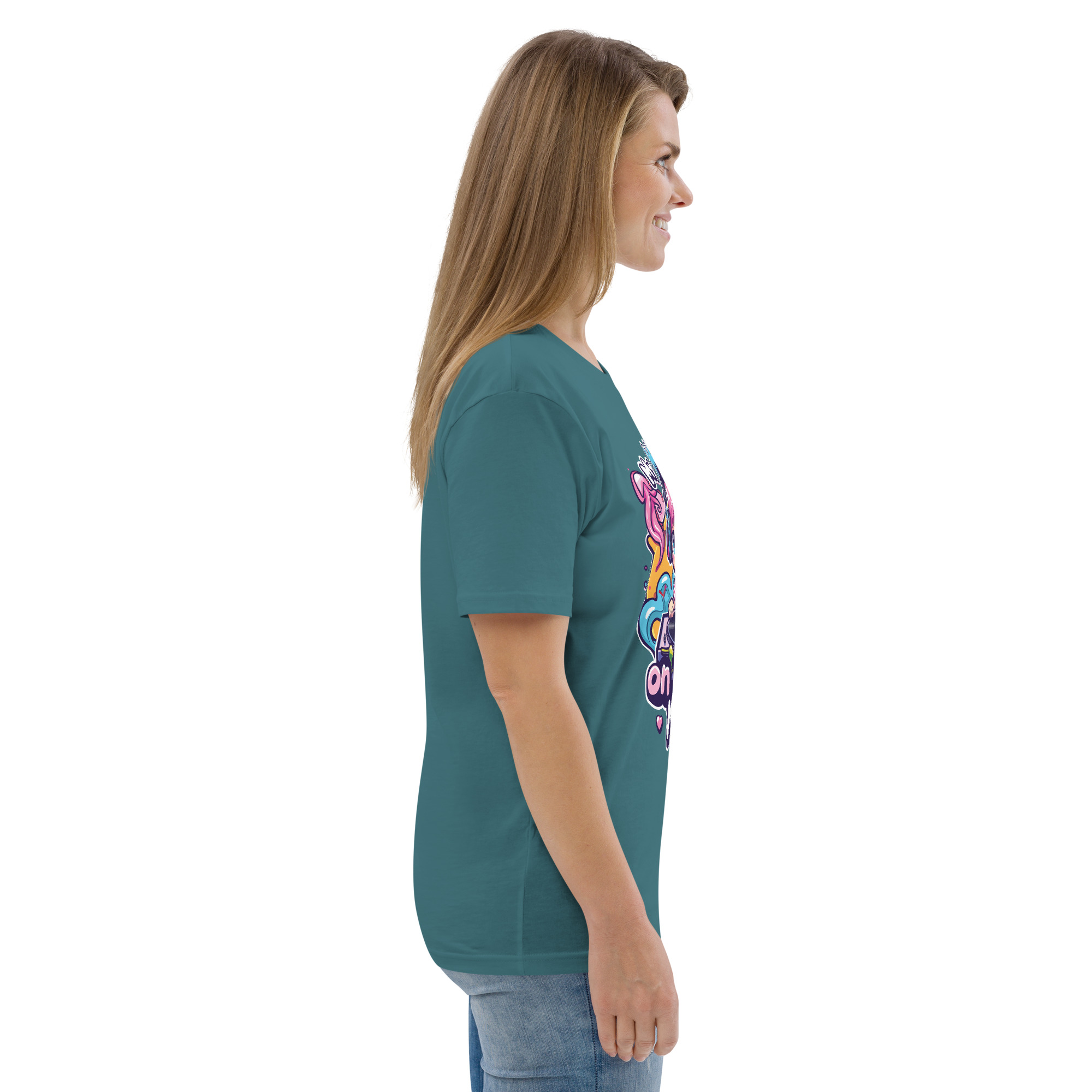 Mood Shuffle Unisex organic cotton t-shirt
