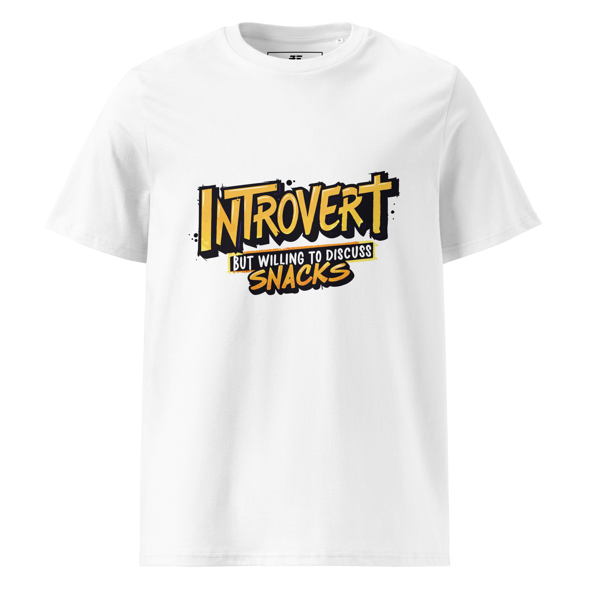 Introvert Unisex organic cotton t-shirt
