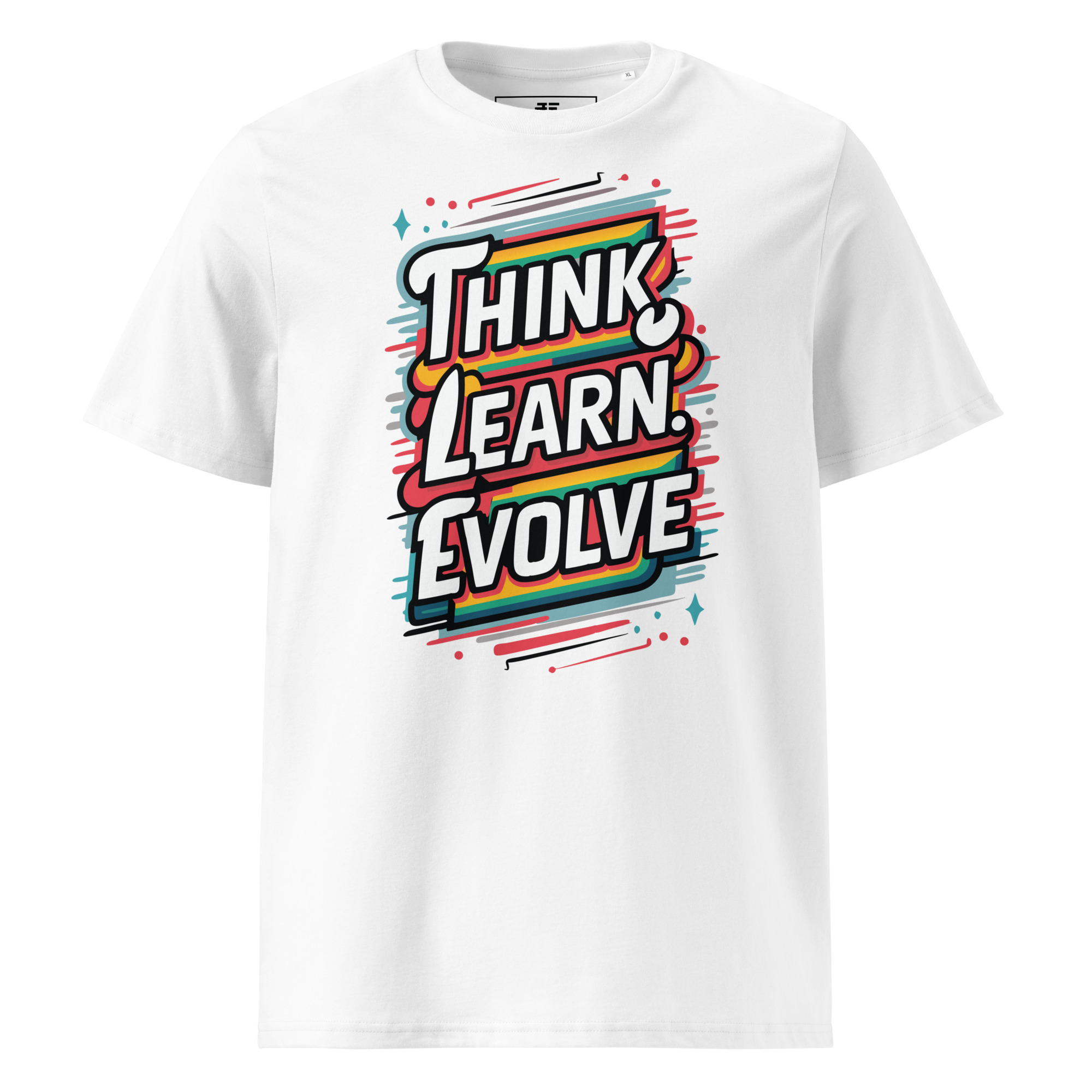 Evolve Unisex organic cotton t-shirt